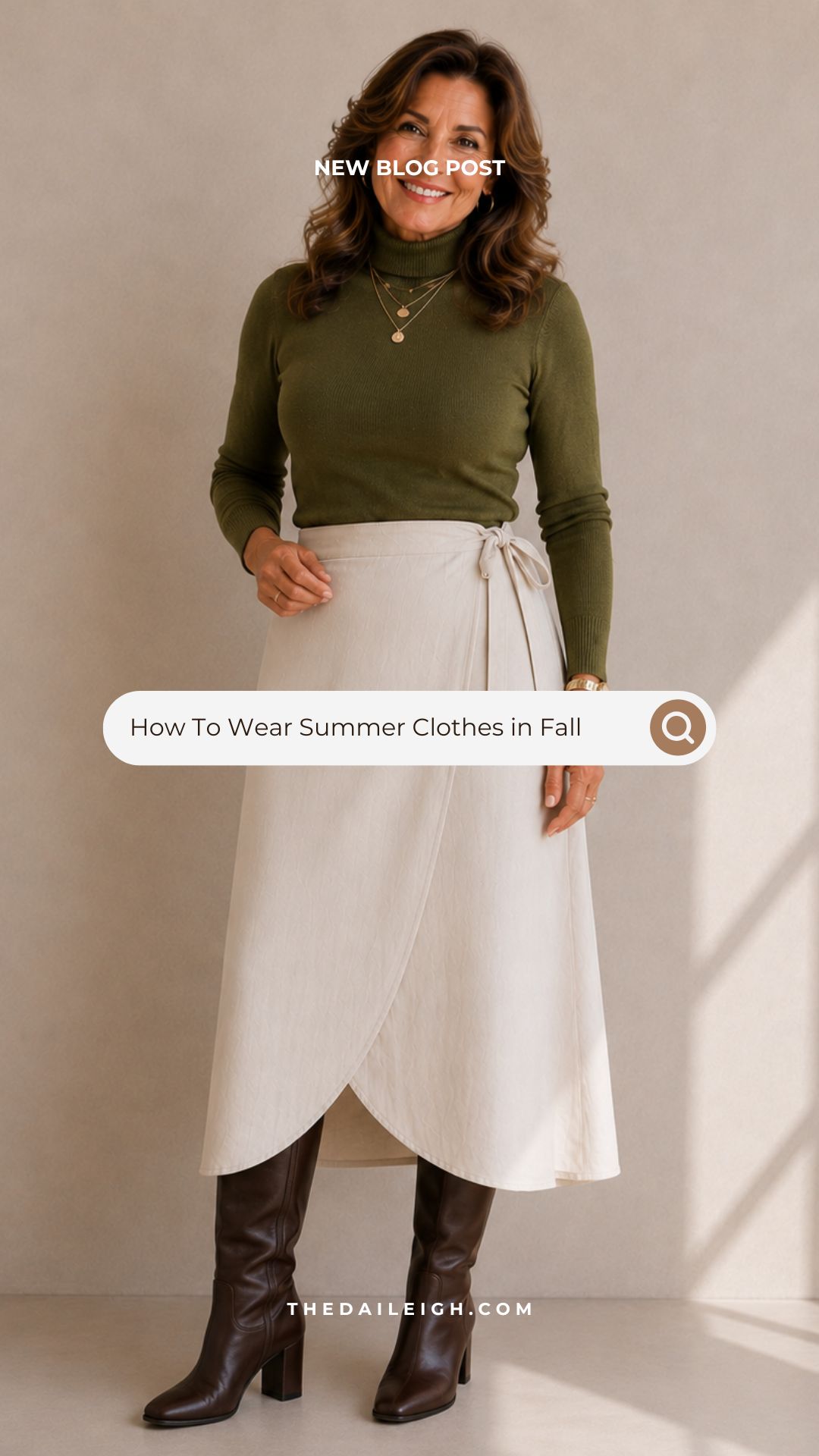 How to Transition Your Wardrobe Into Fall With What You Already Own In Your 60s