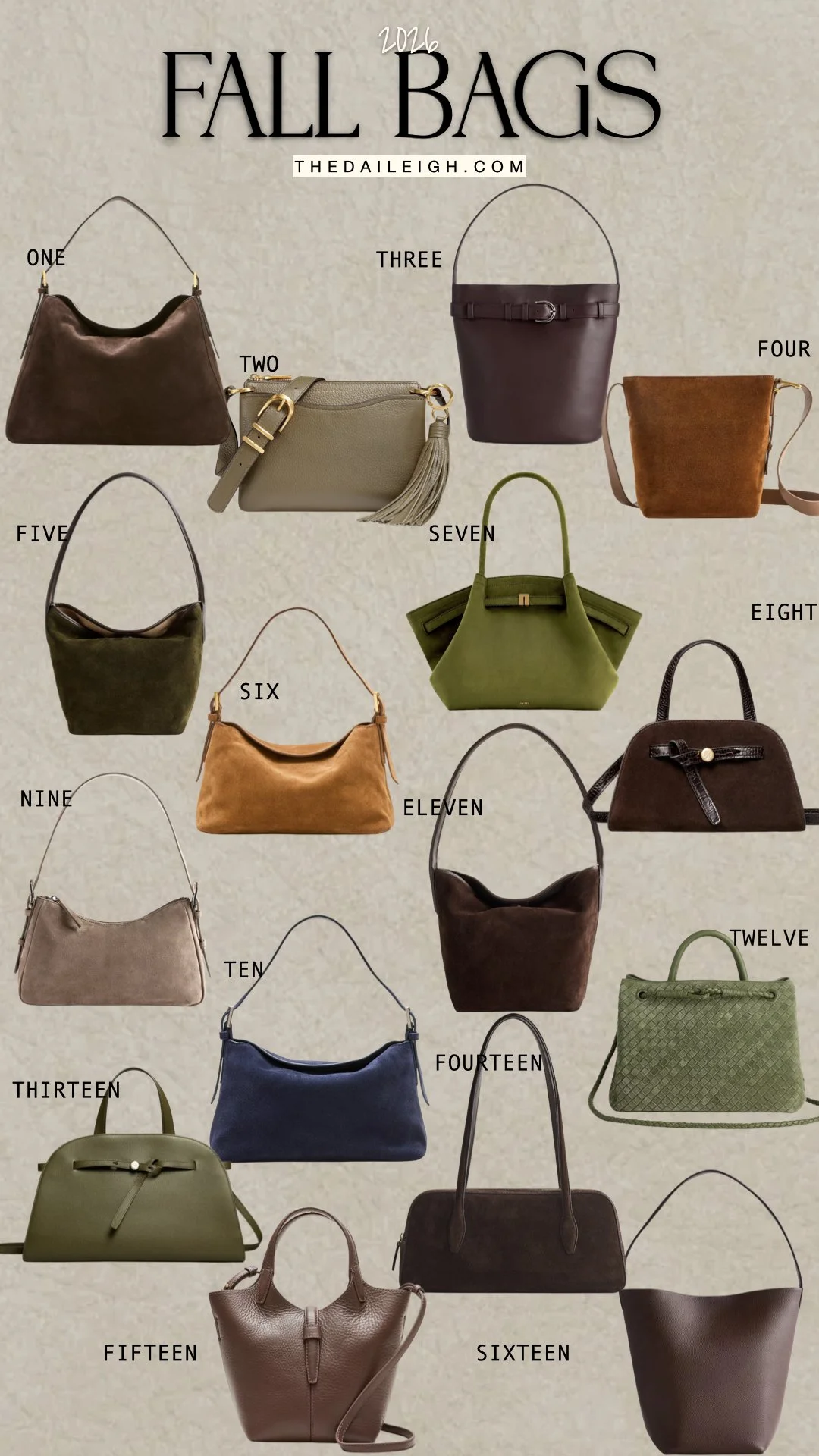 Fall 2026 Handbags