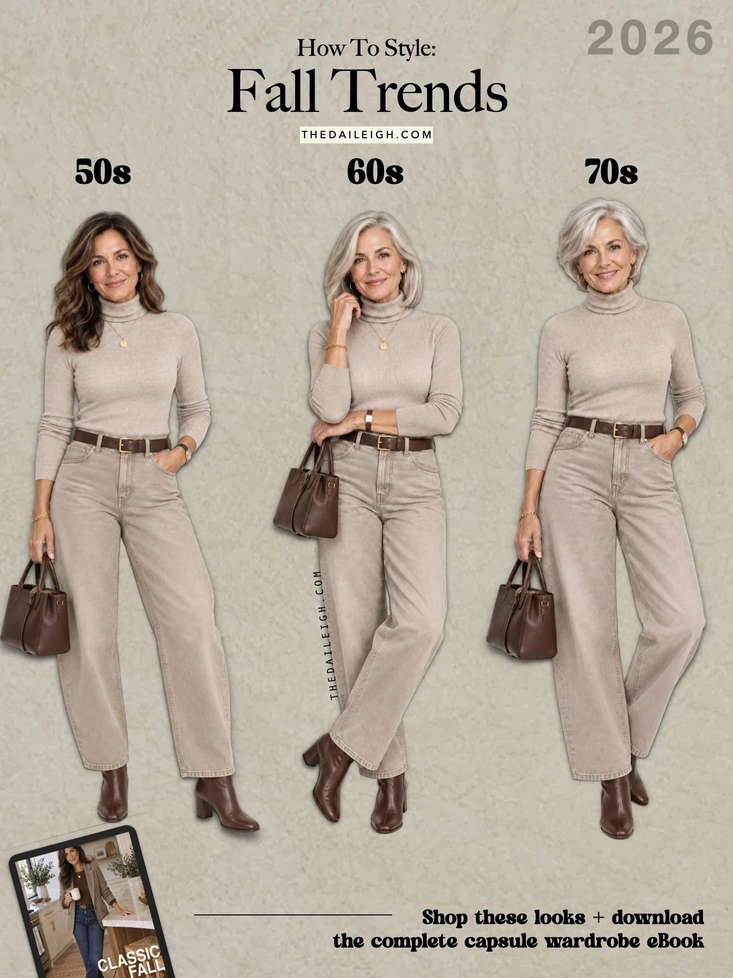What To Wear in Fall 2026 Over 50: 6 Outfits to Copy + Capsule Wardrobe