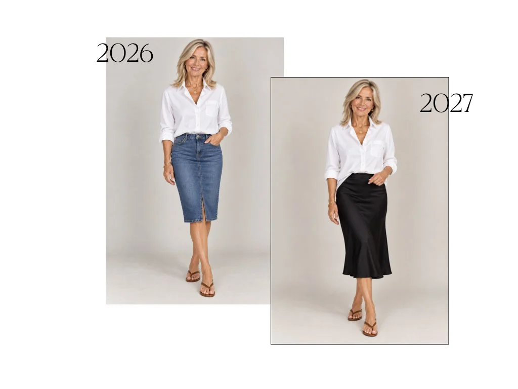 Clothes to wear in 2027 in your 60s.