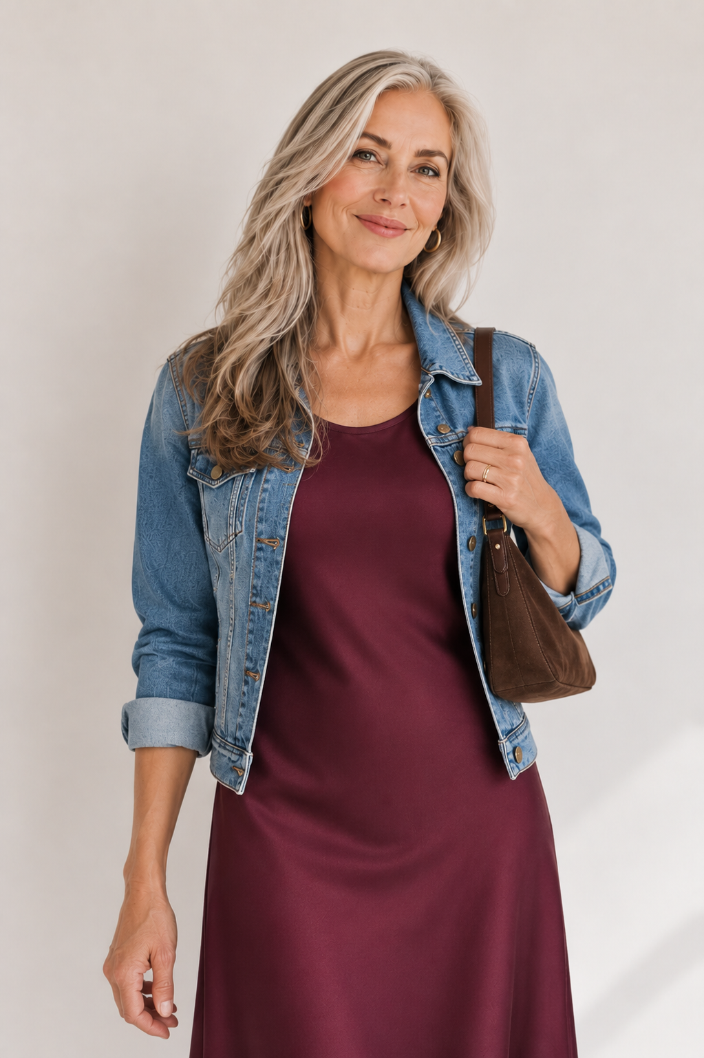 What to wear in November when it's still warm outside.