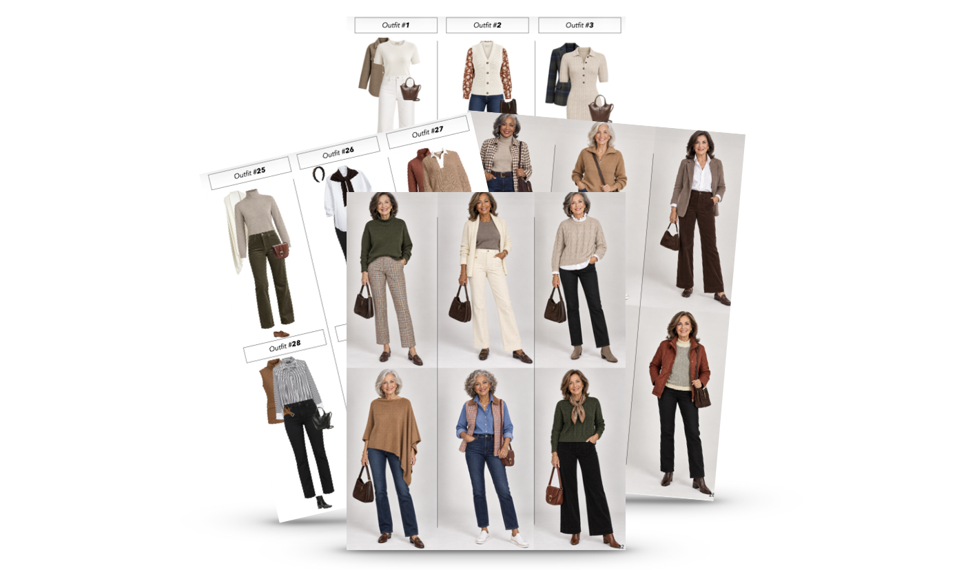 How to dress in fall over 70.