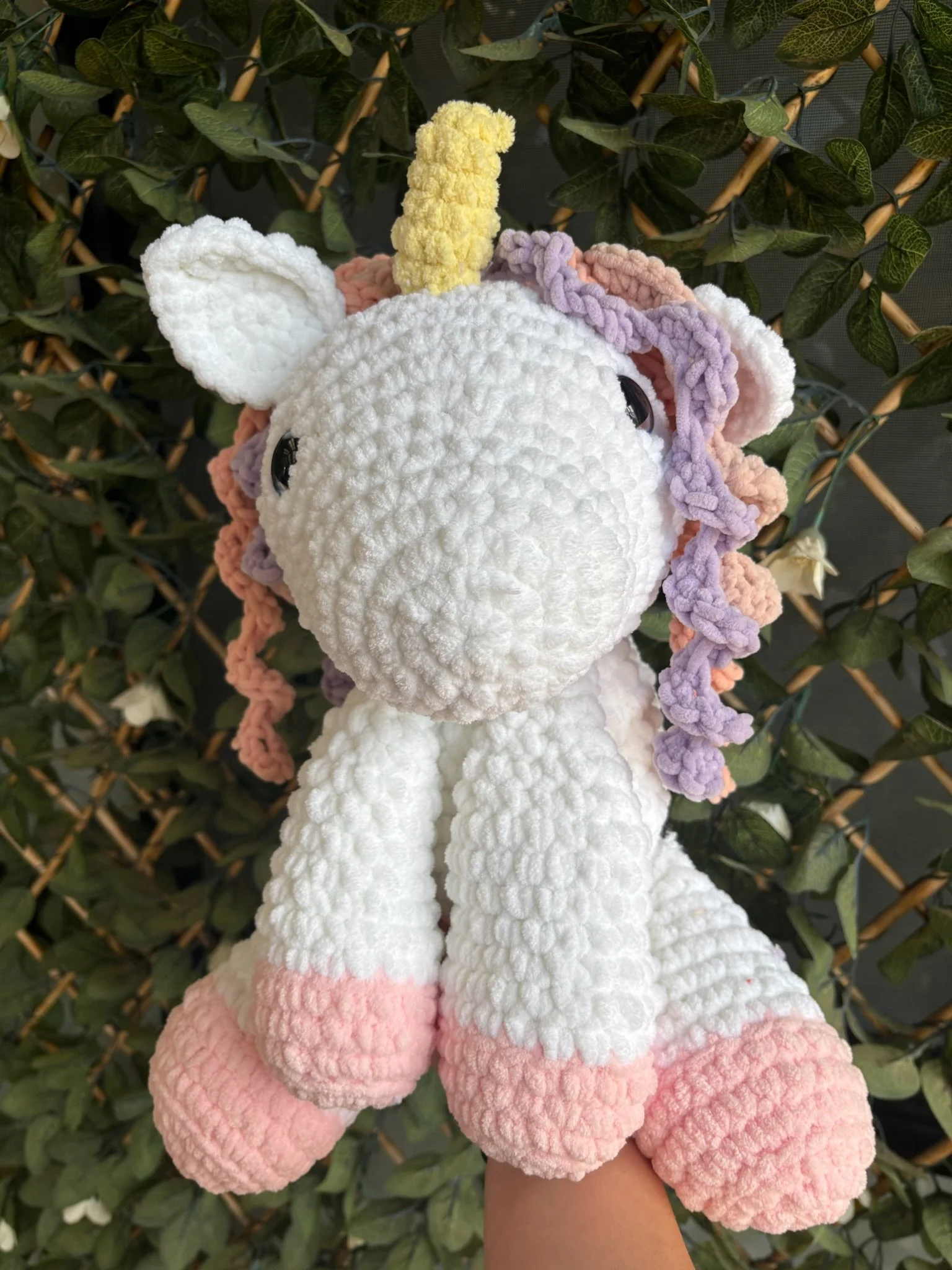 🦄 Crochet Unicorn Plushie