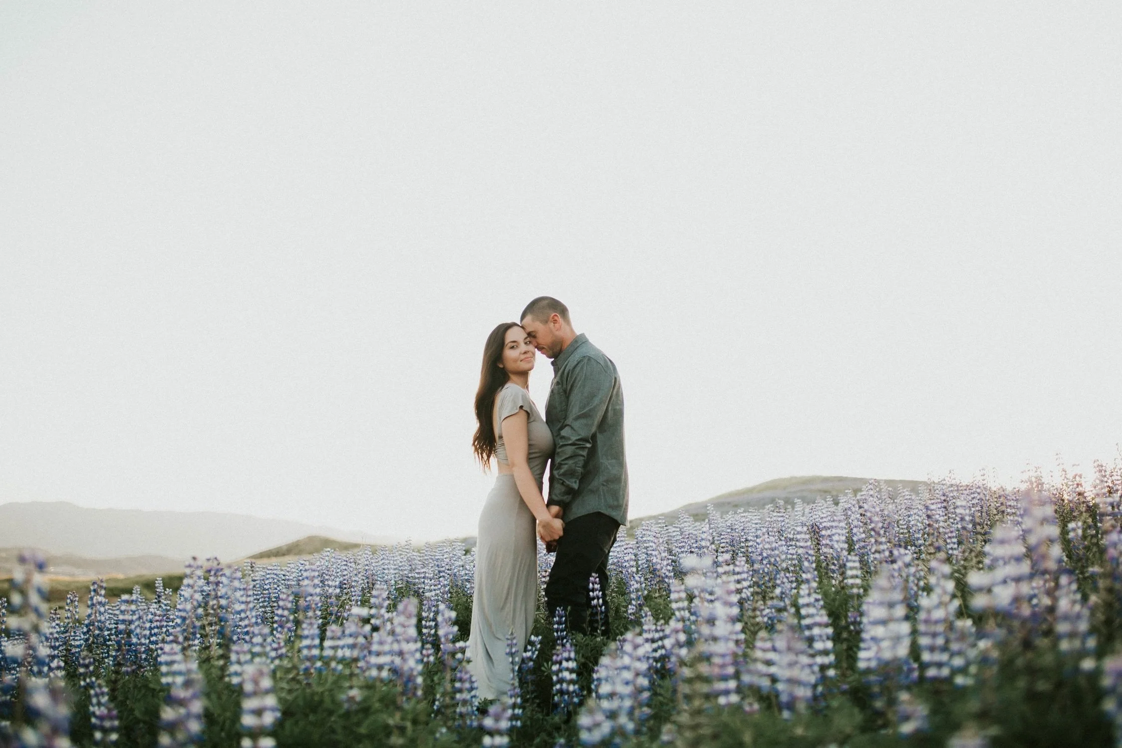 Allie &amp; Matt | Southern California Wildflower Engagement