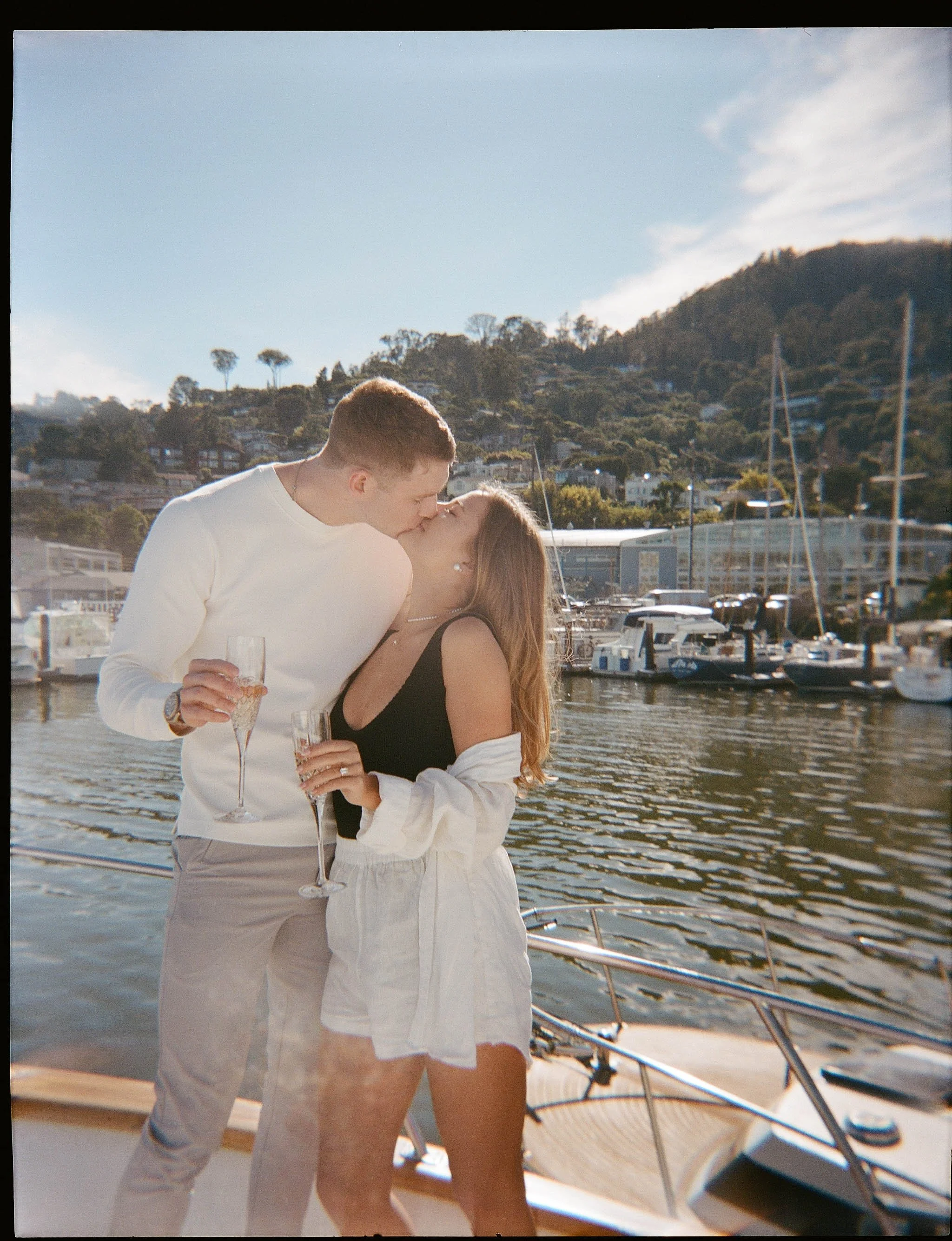 Bridget &amp; Ryan | Sausalito, California Engagement By The Sea