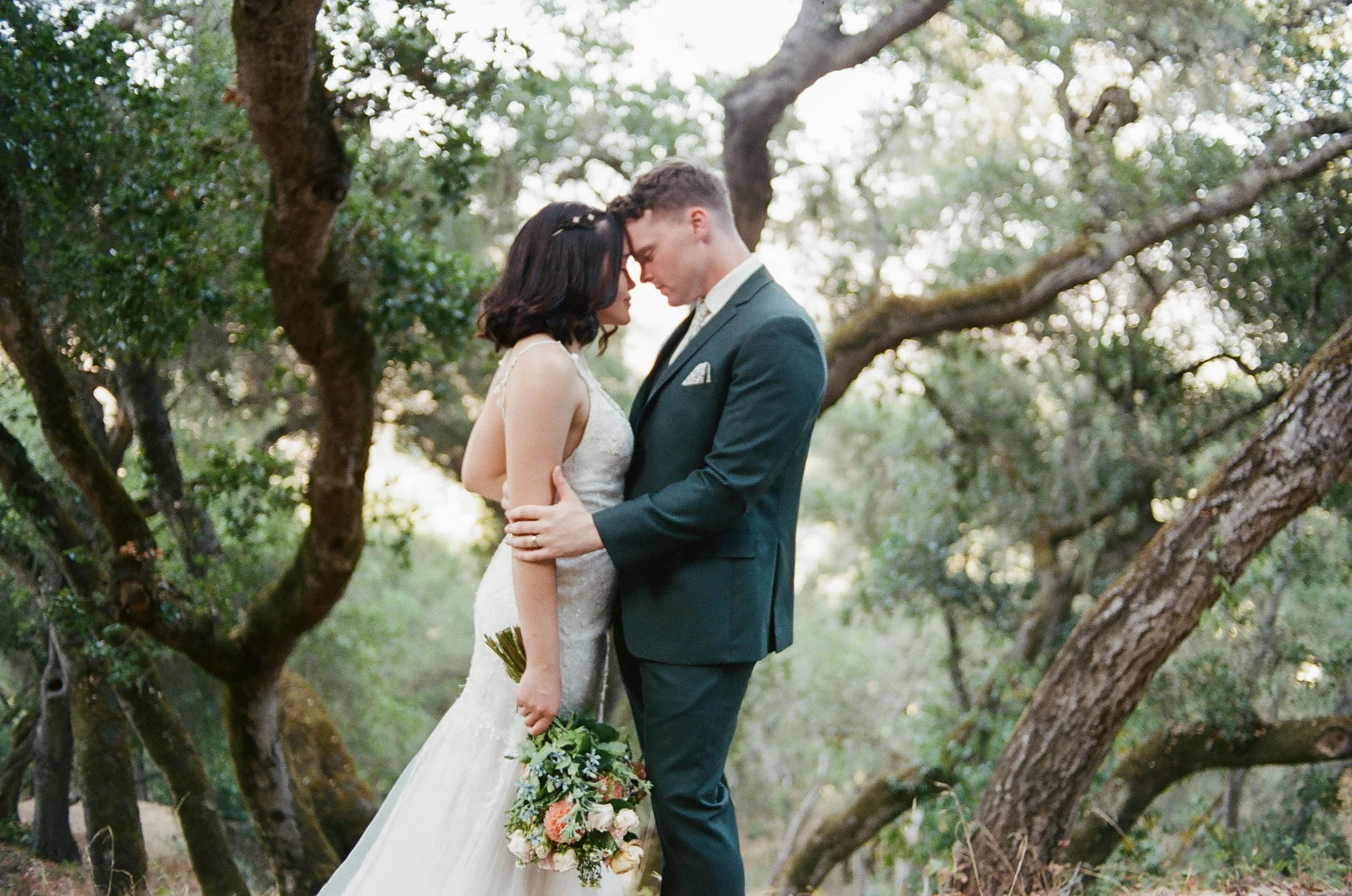 Chloe &amp; Louis | Carmel Valley, California Intimate Treehouse Wedding