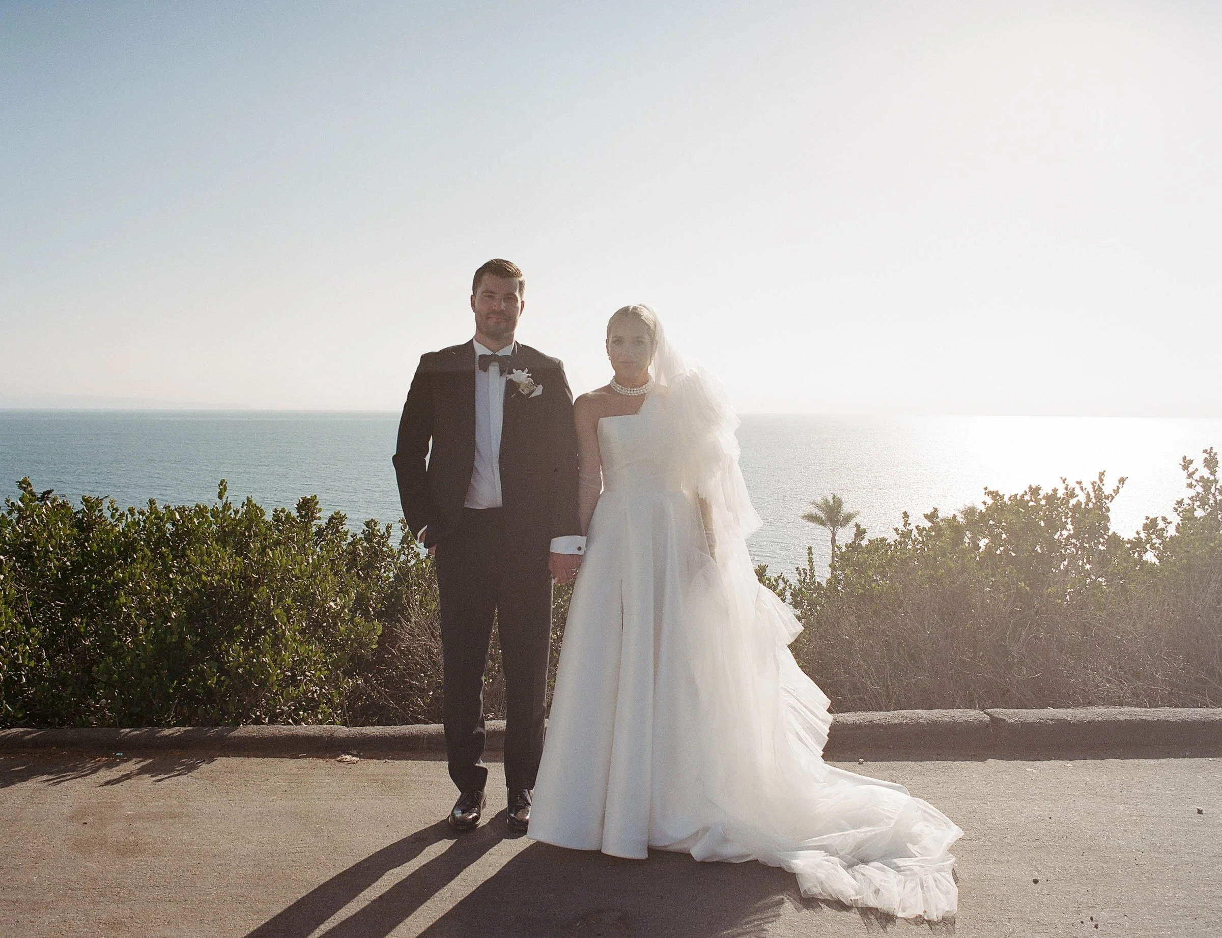 Janni &amp; Travis | Santa Barbara, California Modern Mediterranean  Private Estate Wedding