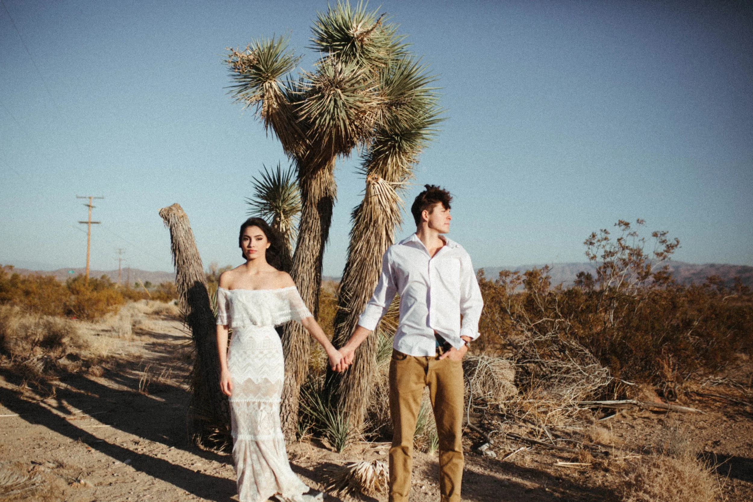 Jasmin &amp; Sean | Joshua Tree, California Airbnb Styled Elopement