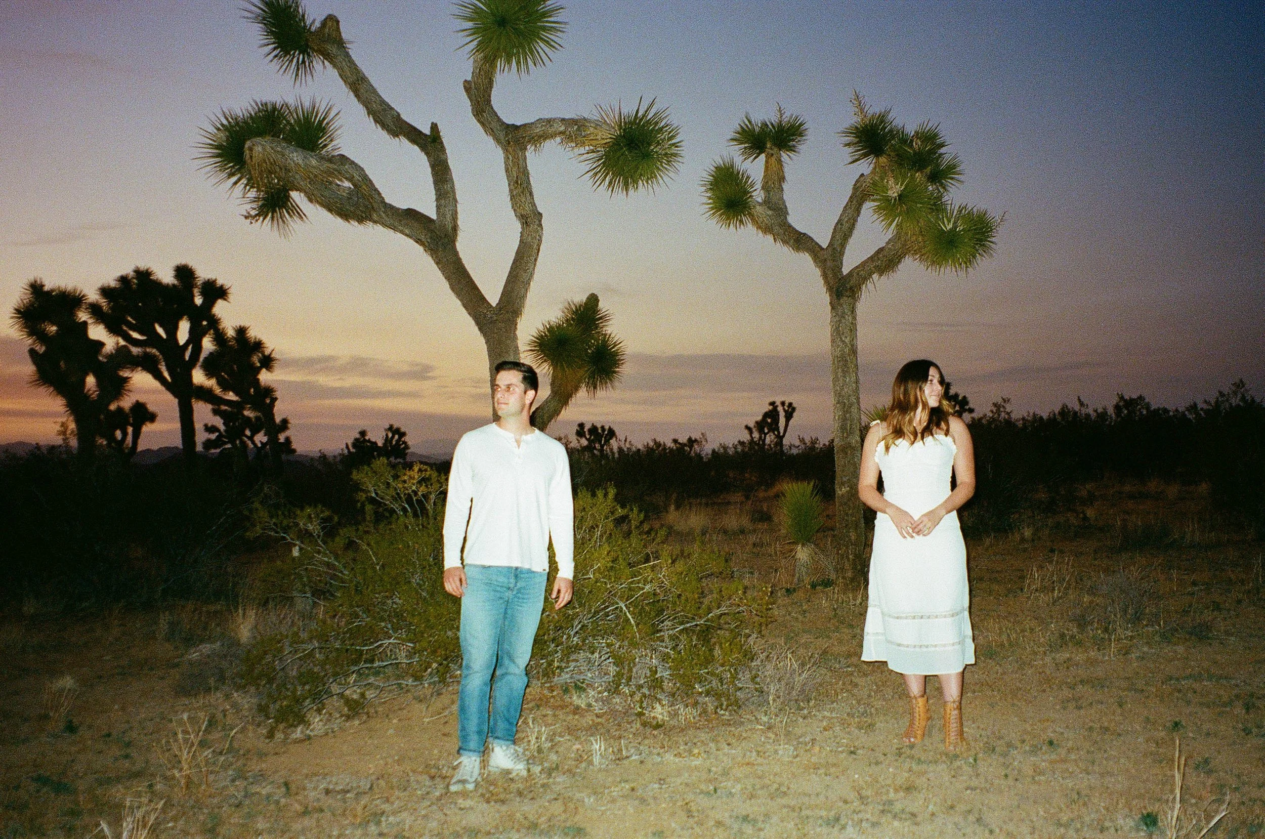 Kristen &amp; Blake | Joshua Tree, California National Park Engagement