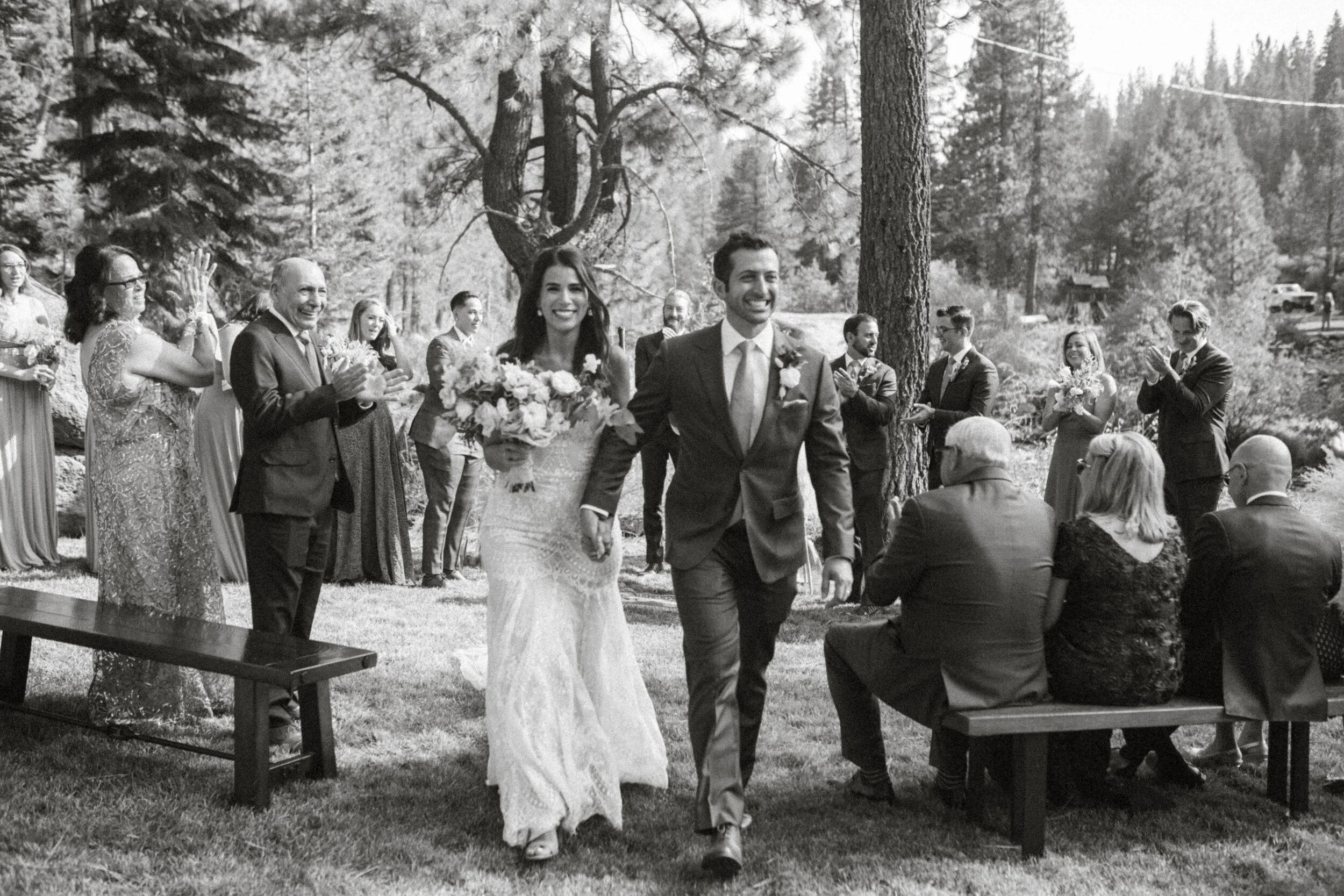 Shirin &amp; Mike | Lake Tahoe, California Intimate Wedding