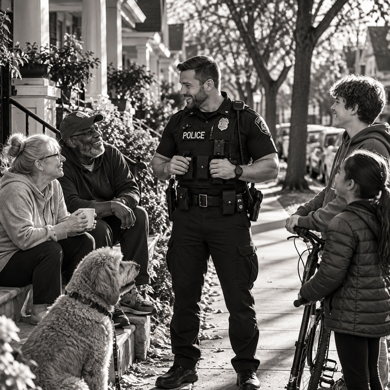 WHAT HAPPENS WHEN AN OFFICER KNOWS THE NEIGHBORHOOD?