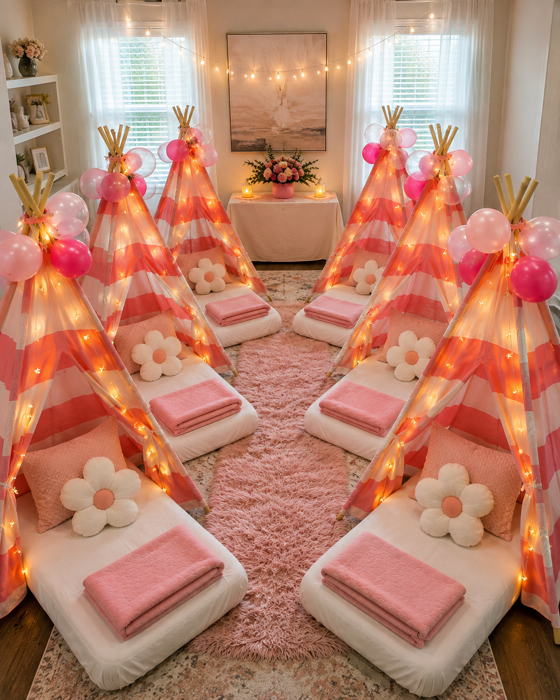 Tepee Slumber Party!
