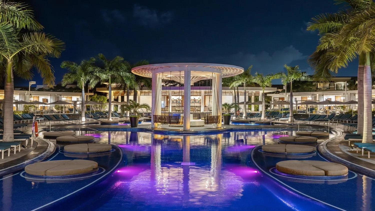 Luxury hotel and resort