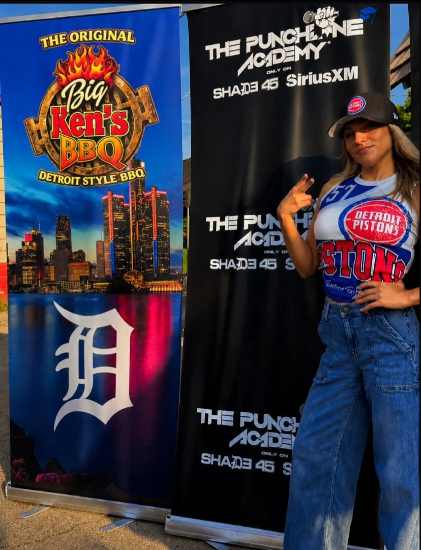 Got to rap on @shade45 yesterday! 😍🔥🔥 @thepunchlineacademy #Rap #FemaleRapper #Detroit