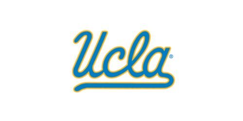 UCLA logo with blue and gold text.