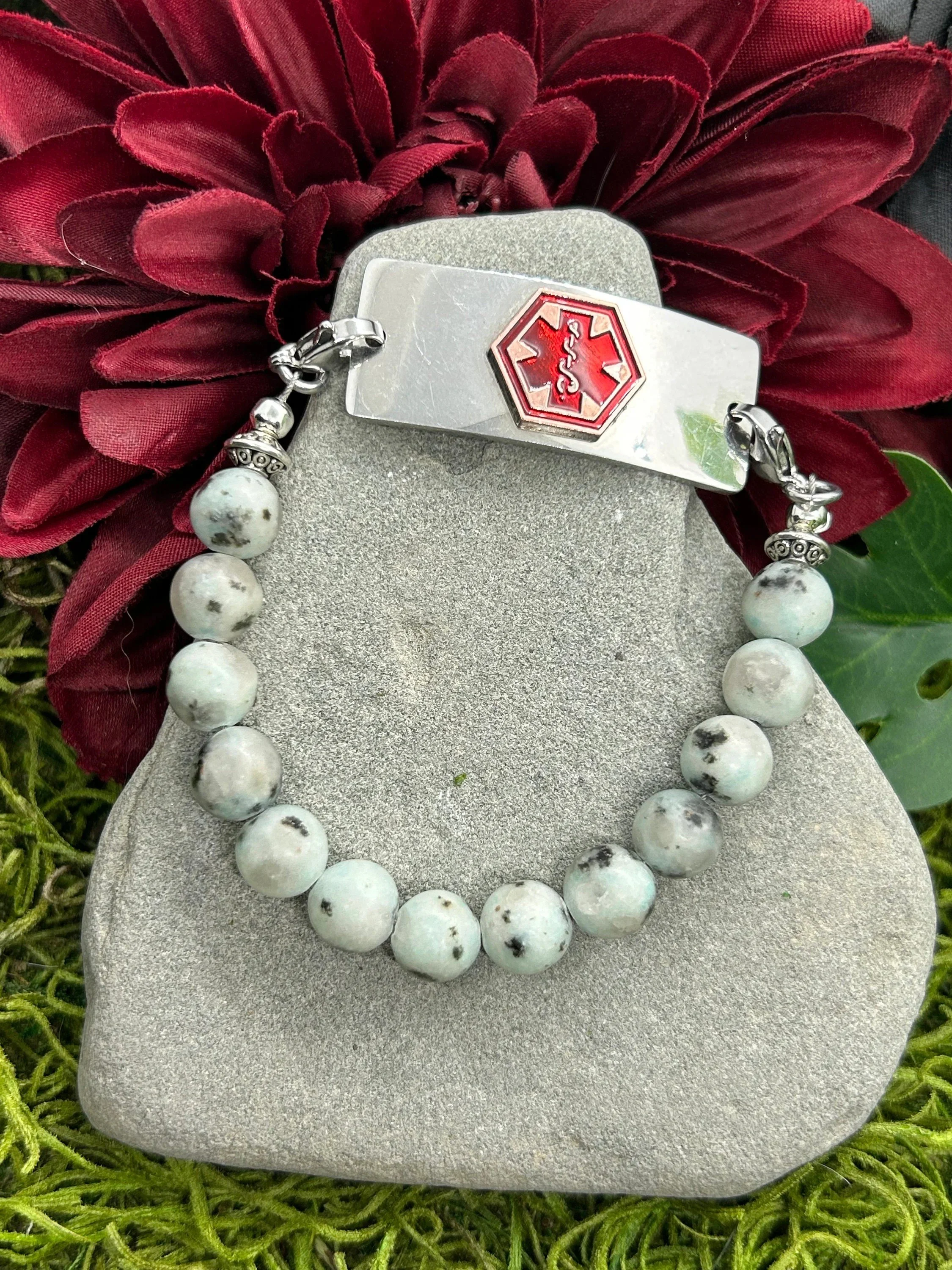Green Sesame Jasper