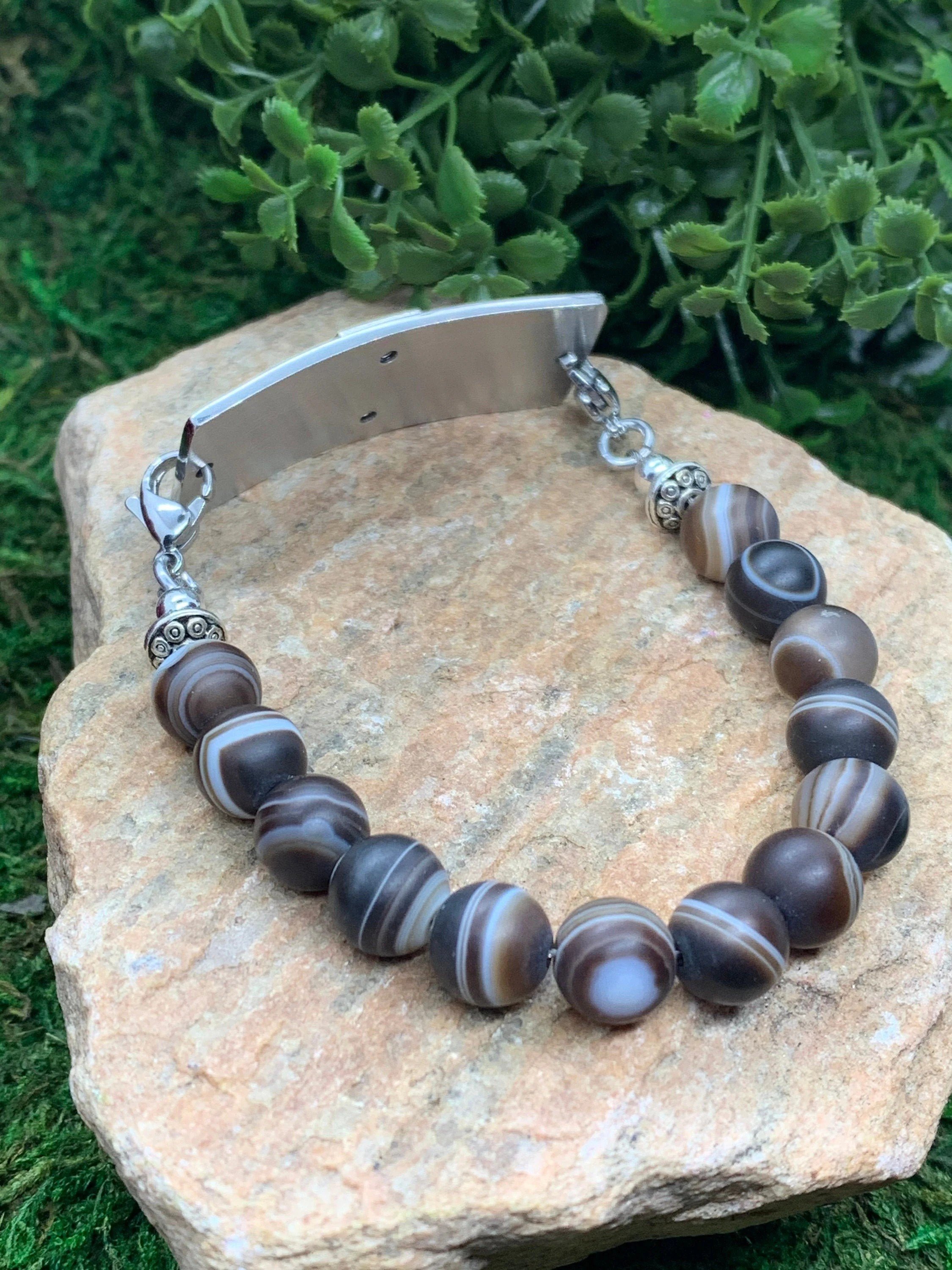 Brown Striped Agate