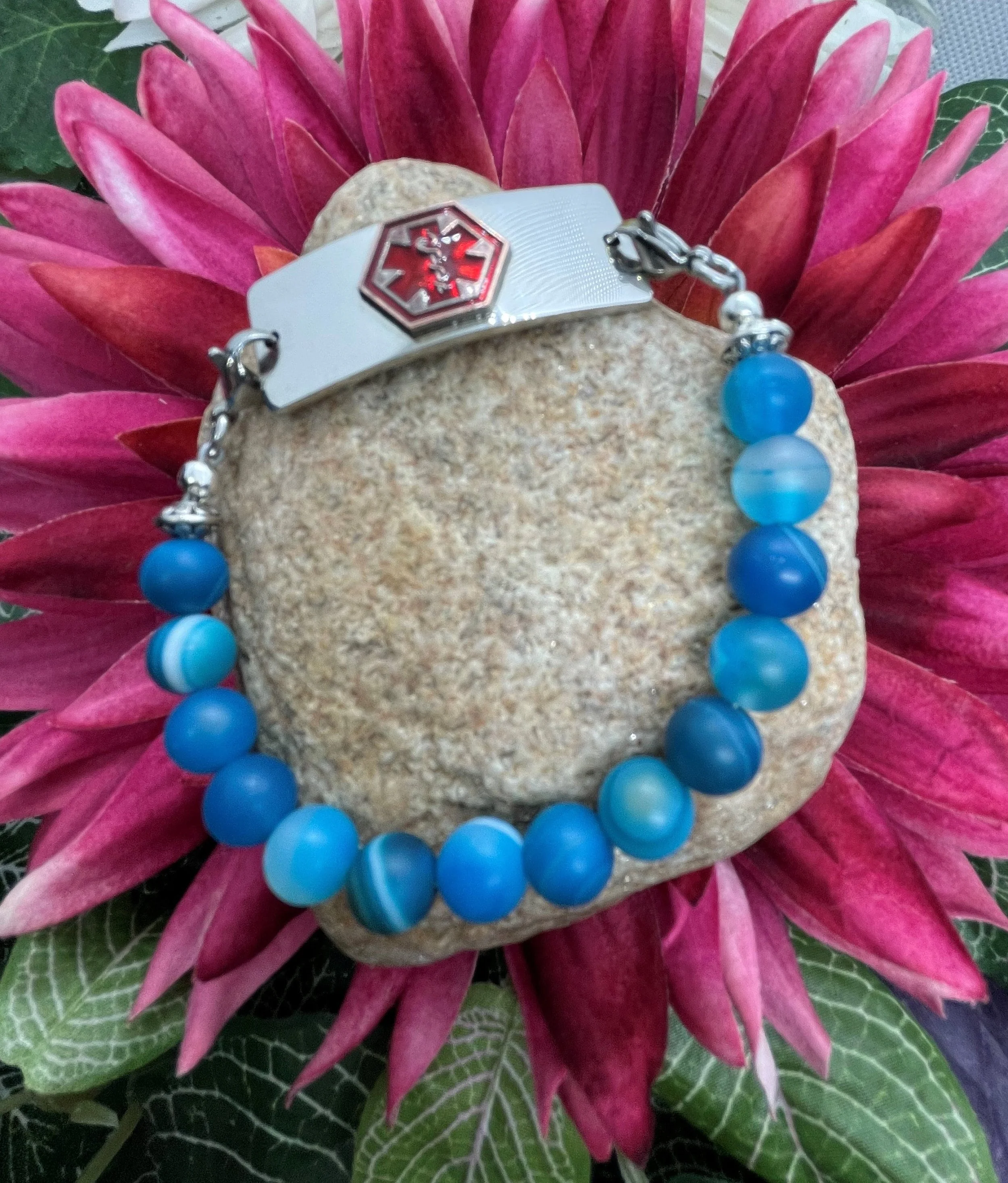 Blue Striped Agate