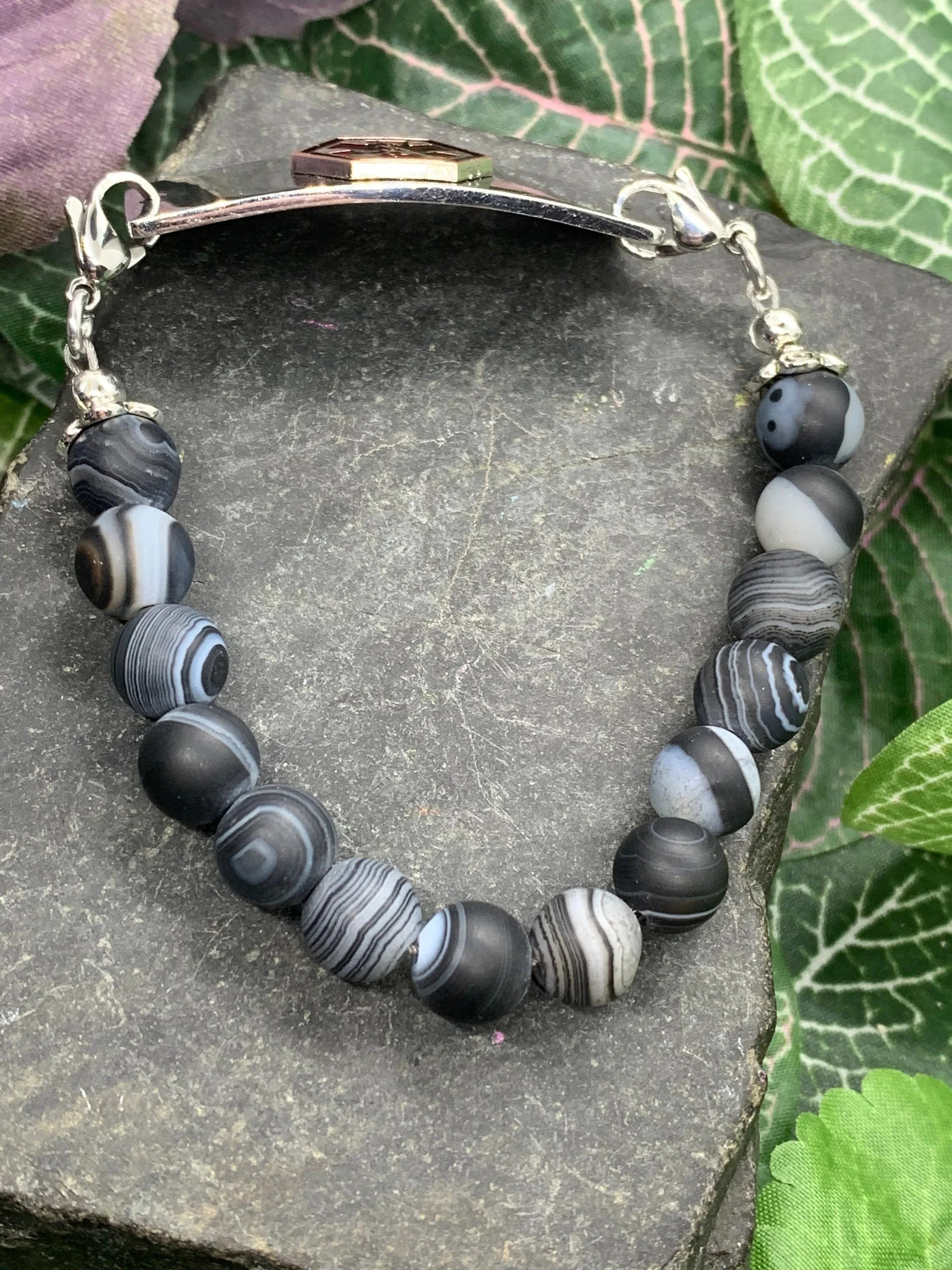 Black Striped Agate