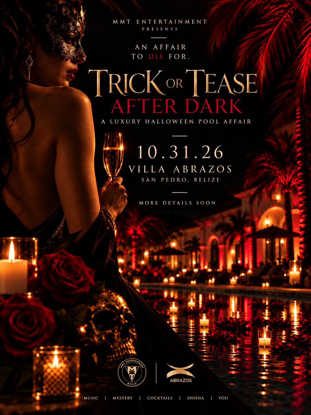 Trick or Tease: After Dark Halloween Pool Affair