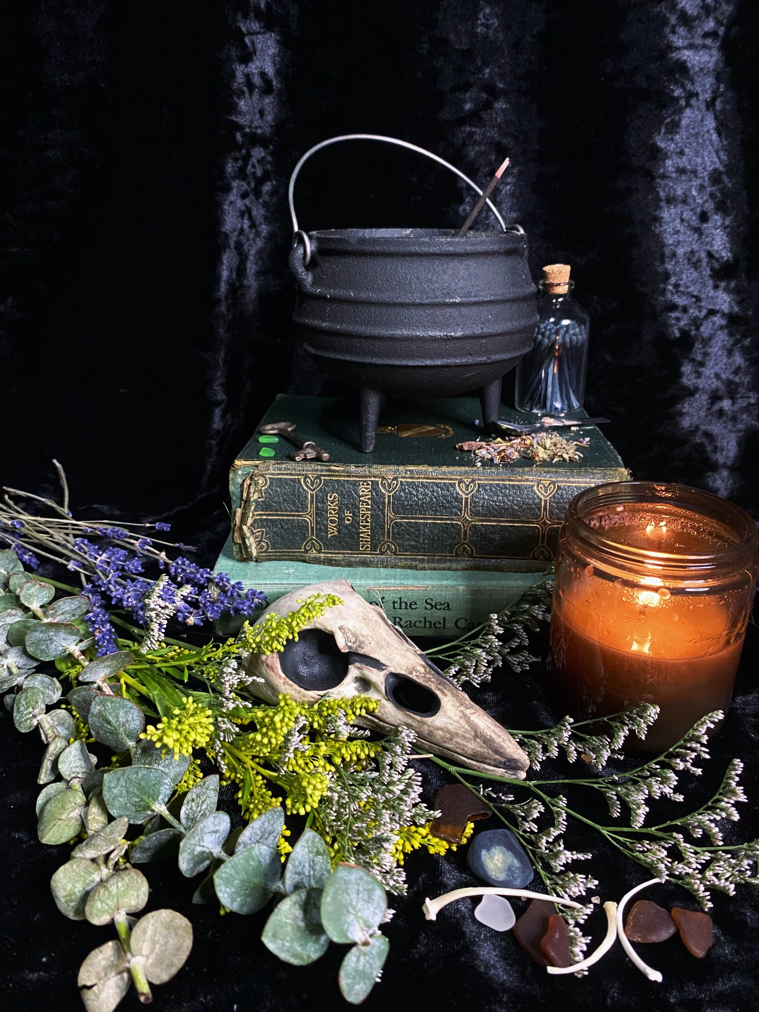 Cast Iron Cauldron