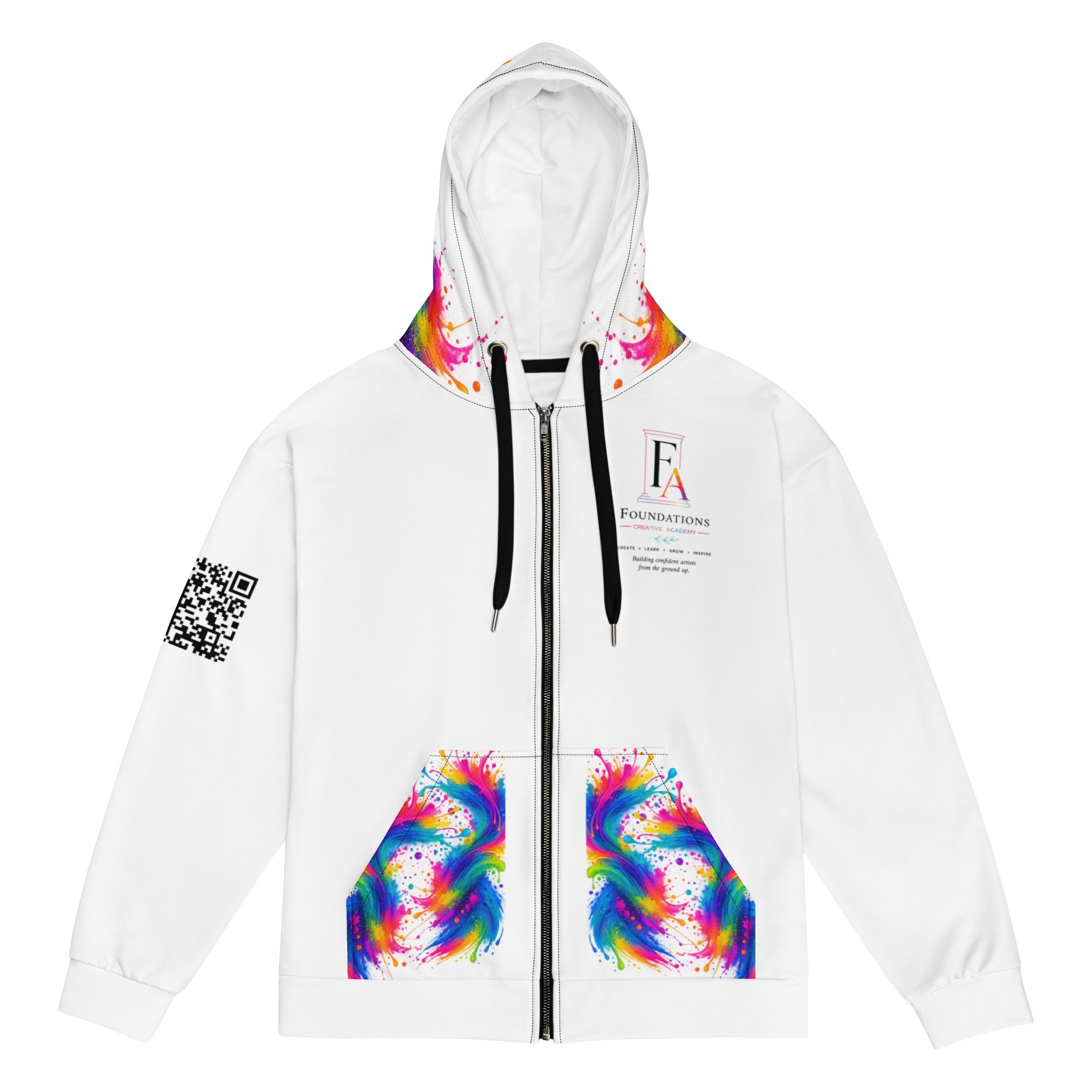 🎨 Foundations Creative Academy Artist Zip Hoodie