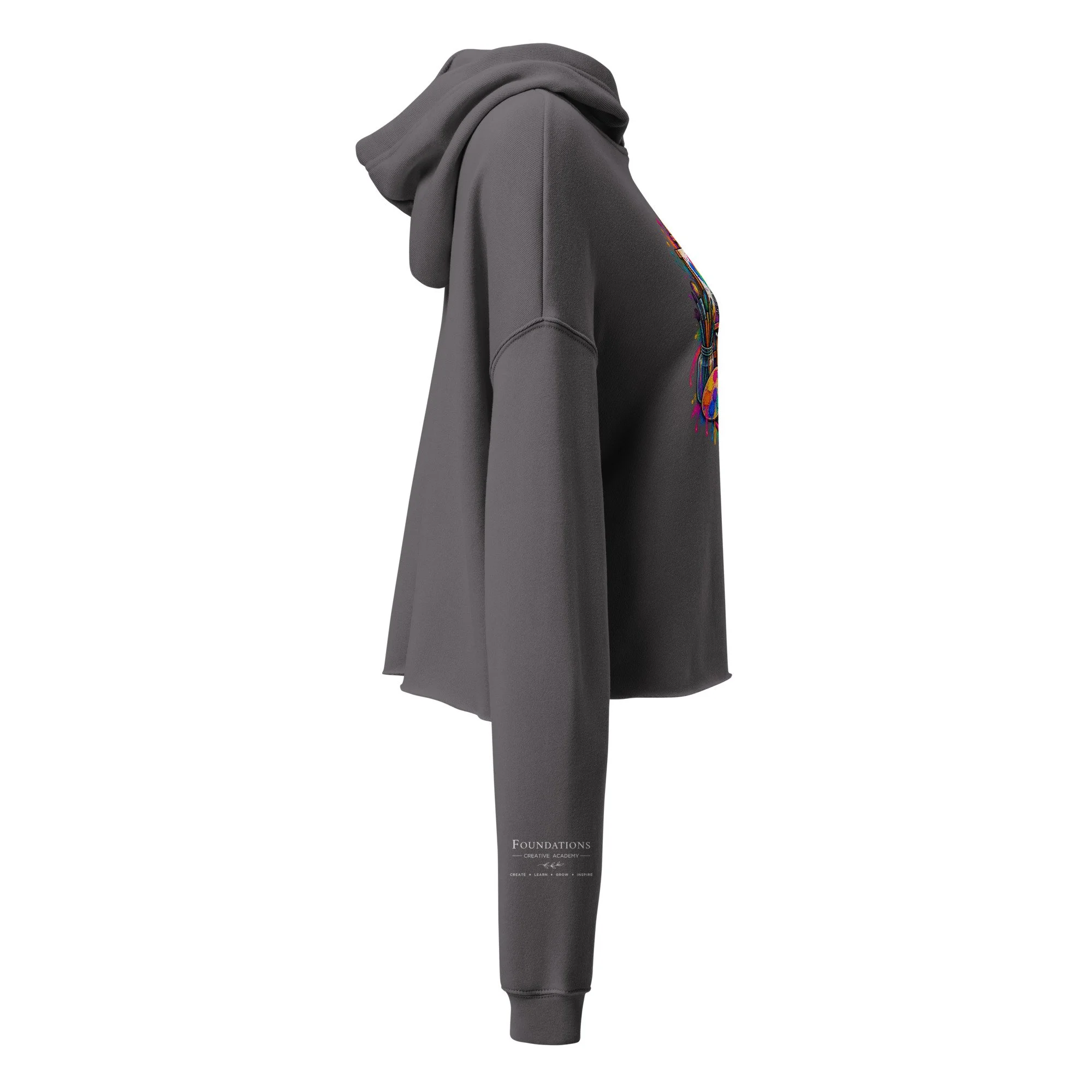 Foundations Creative Academy Cropped Artist Hoodie
