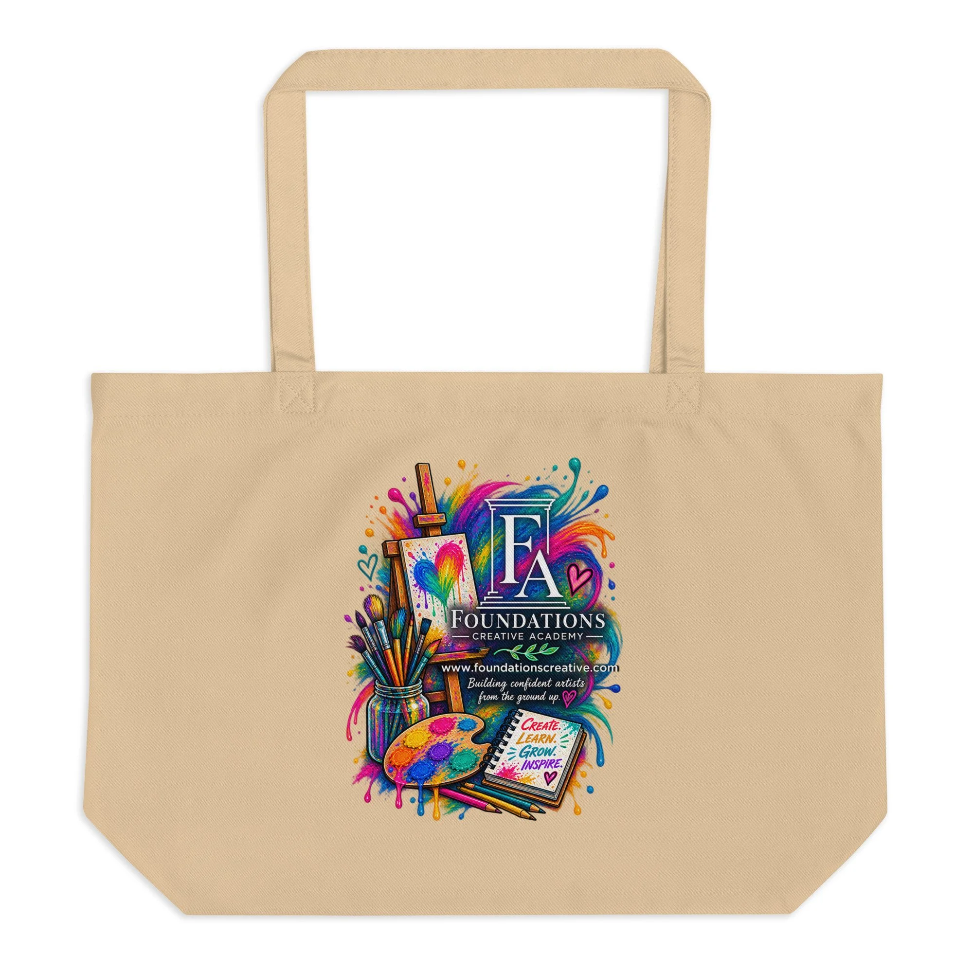 Foundations Creative Academy Everything-but-the-Kitchen-Sink Artist Tote