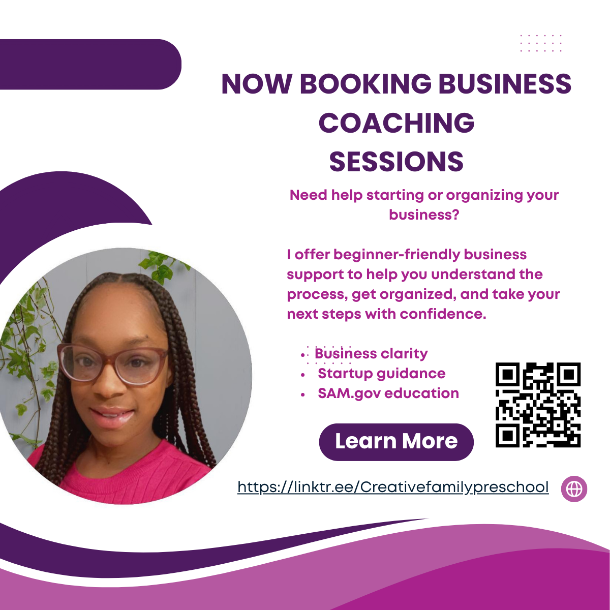 White Purple Modern Personal Growth Coaching Sessions Linkedin Post.png