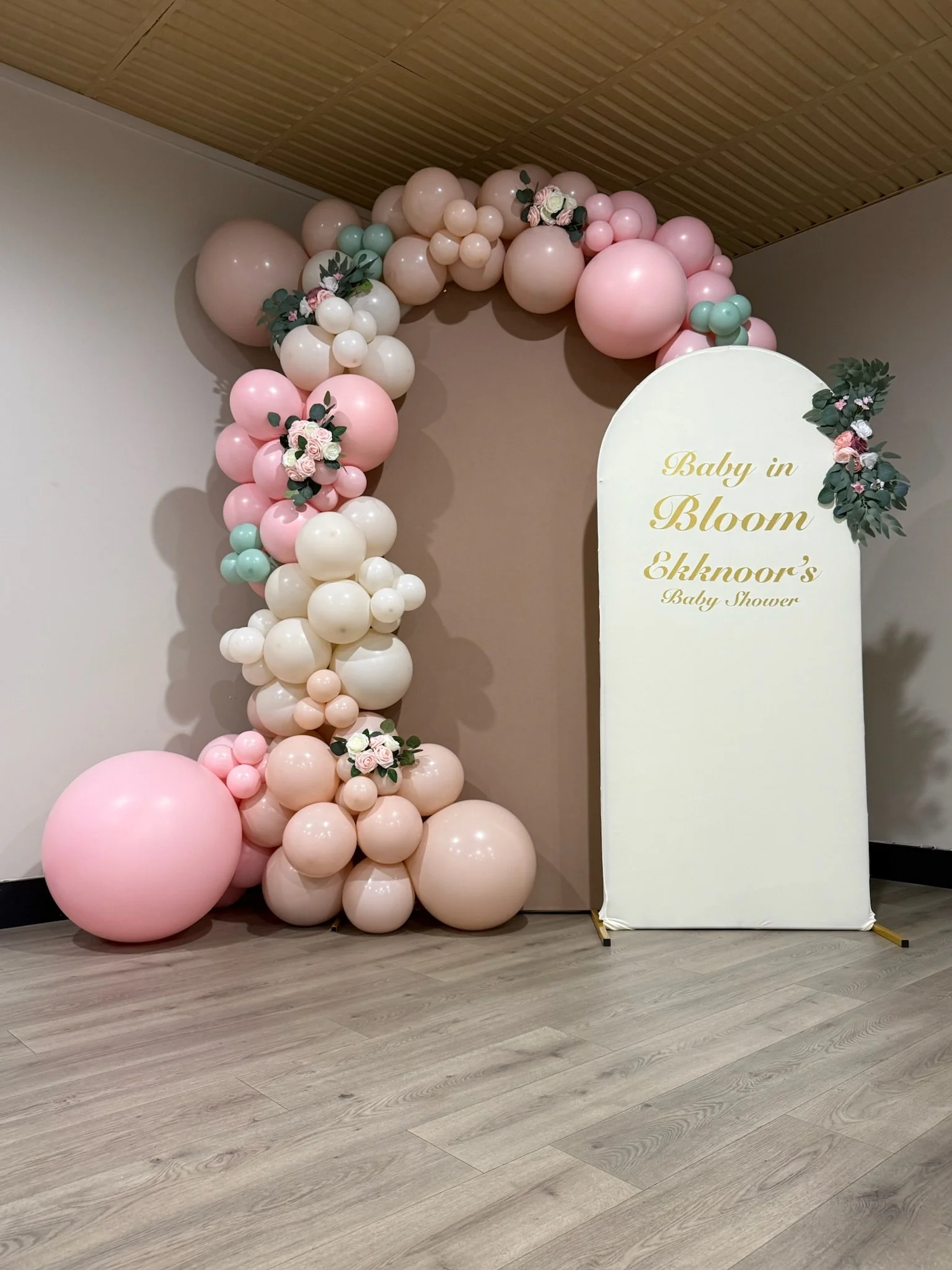 Double Spandex Arch + Balloon Package