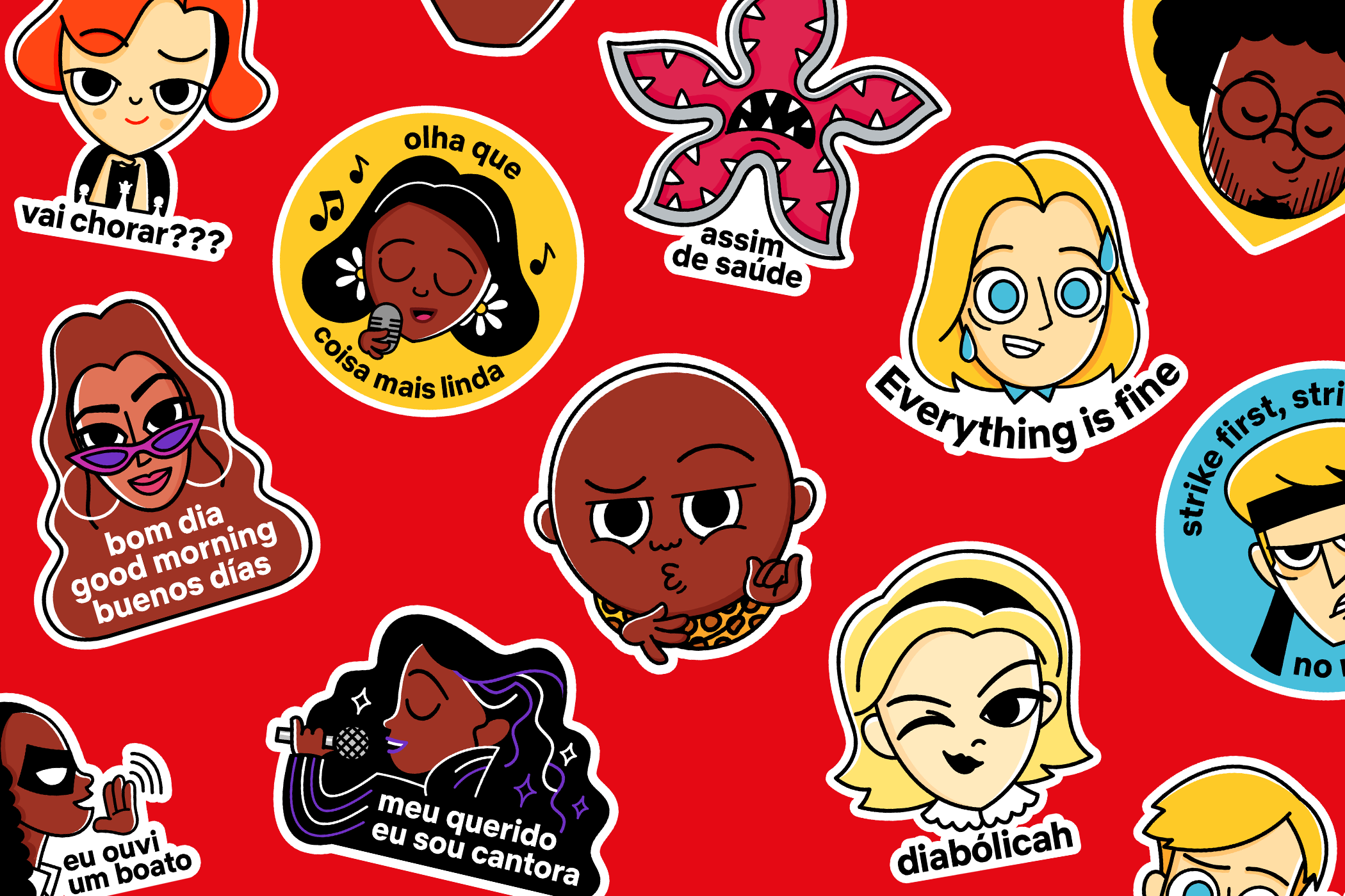 Netflix stickers