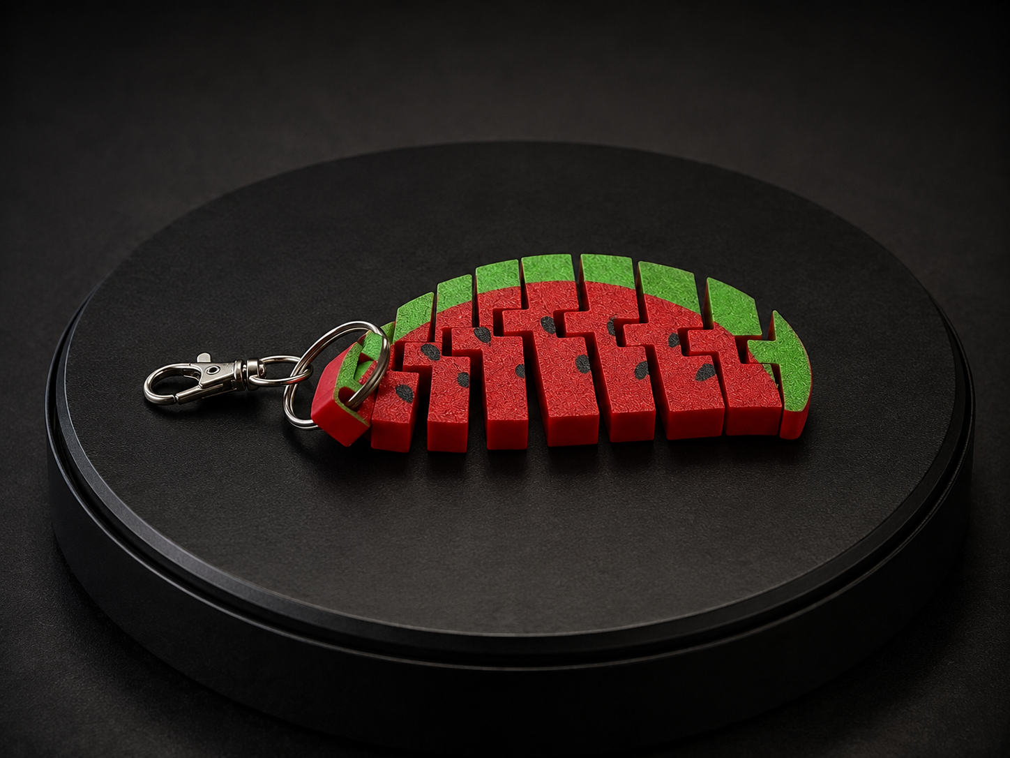 Watermelon Flexi Keychain
