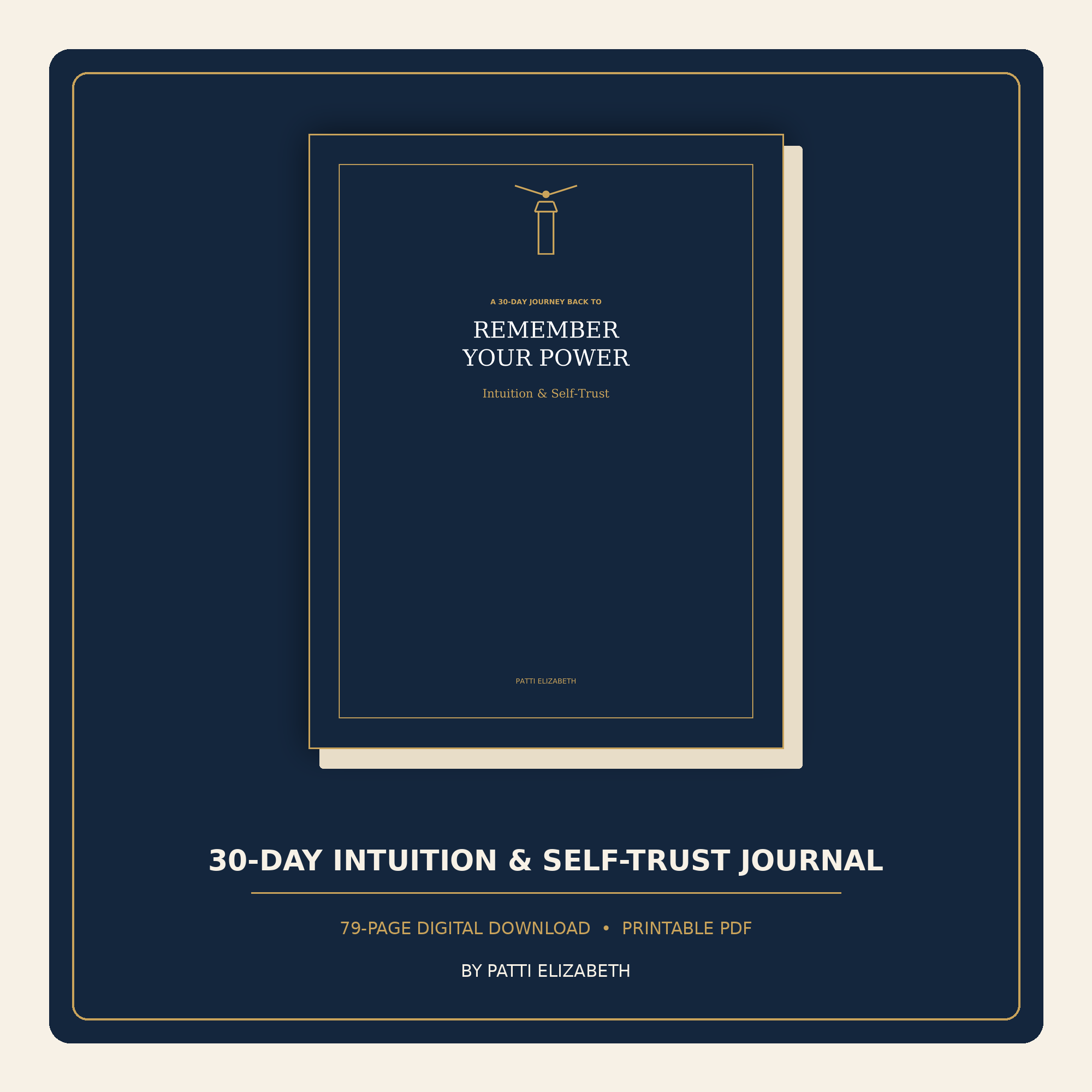 Remember Your Power: A 30-Day Intuition & Self-Trust Journal