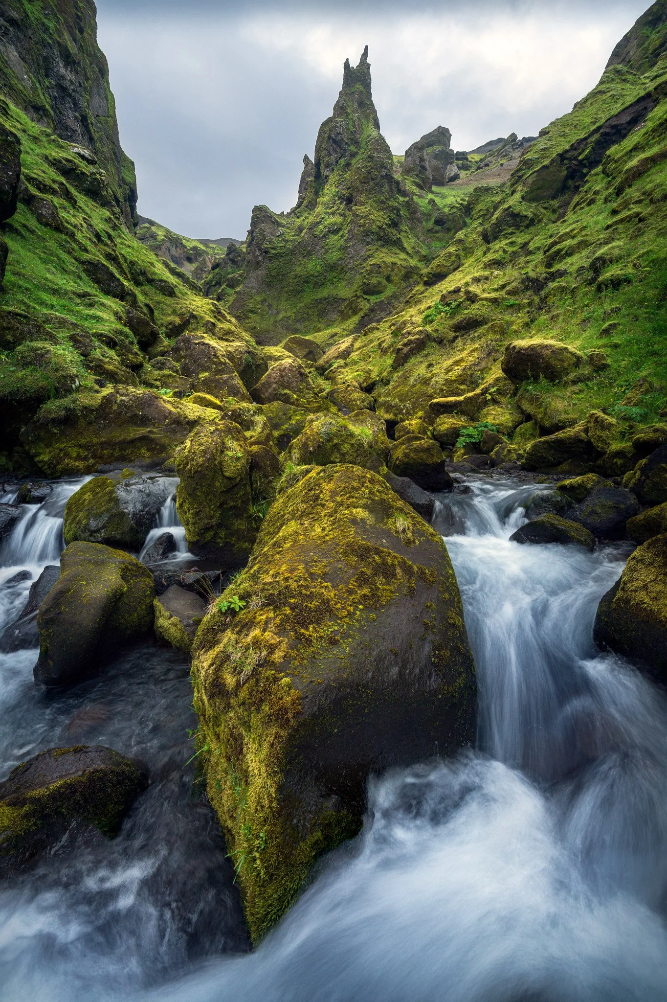 Green pinnacle - Iceland 2024