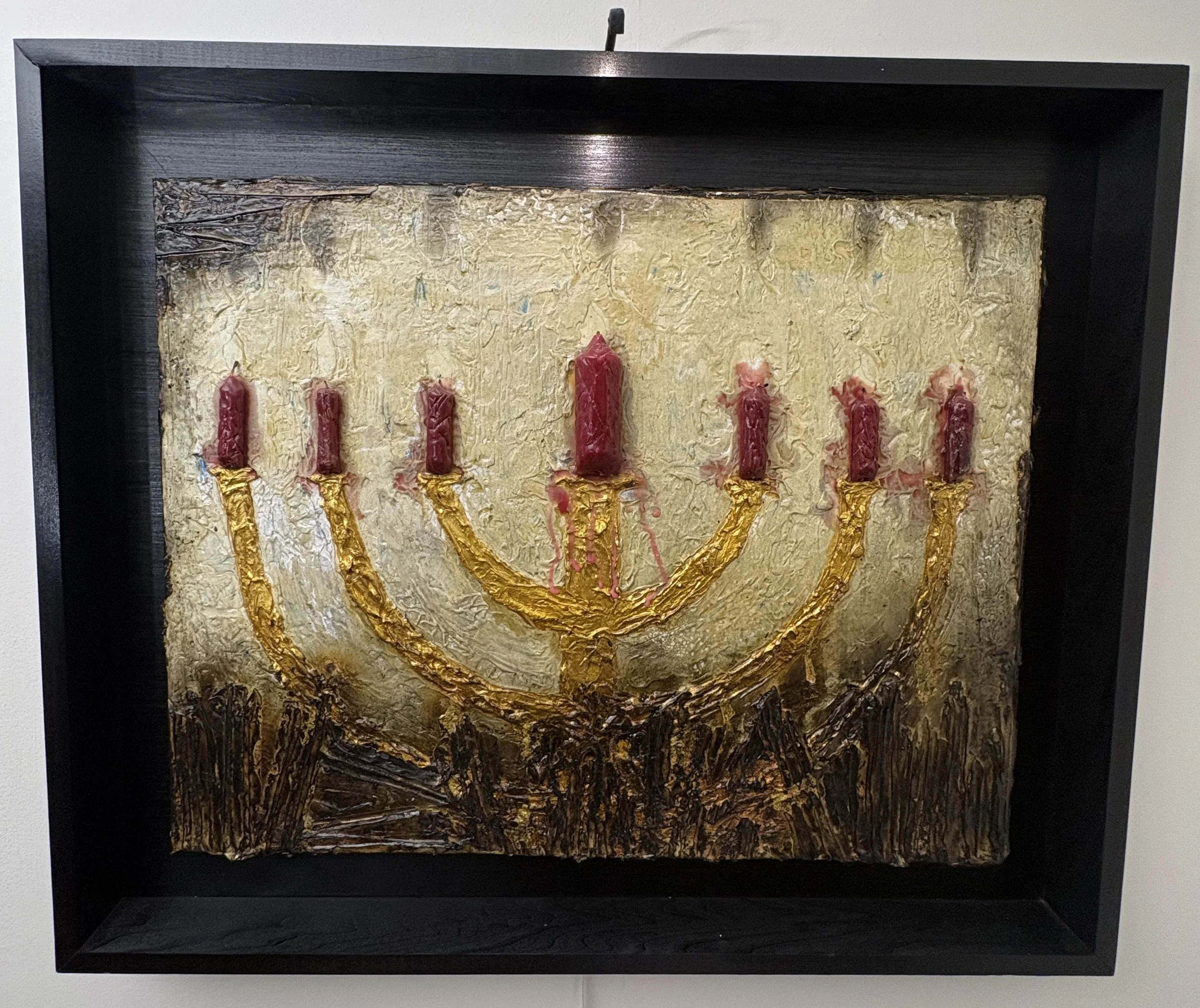 Menorah red candles (#5)