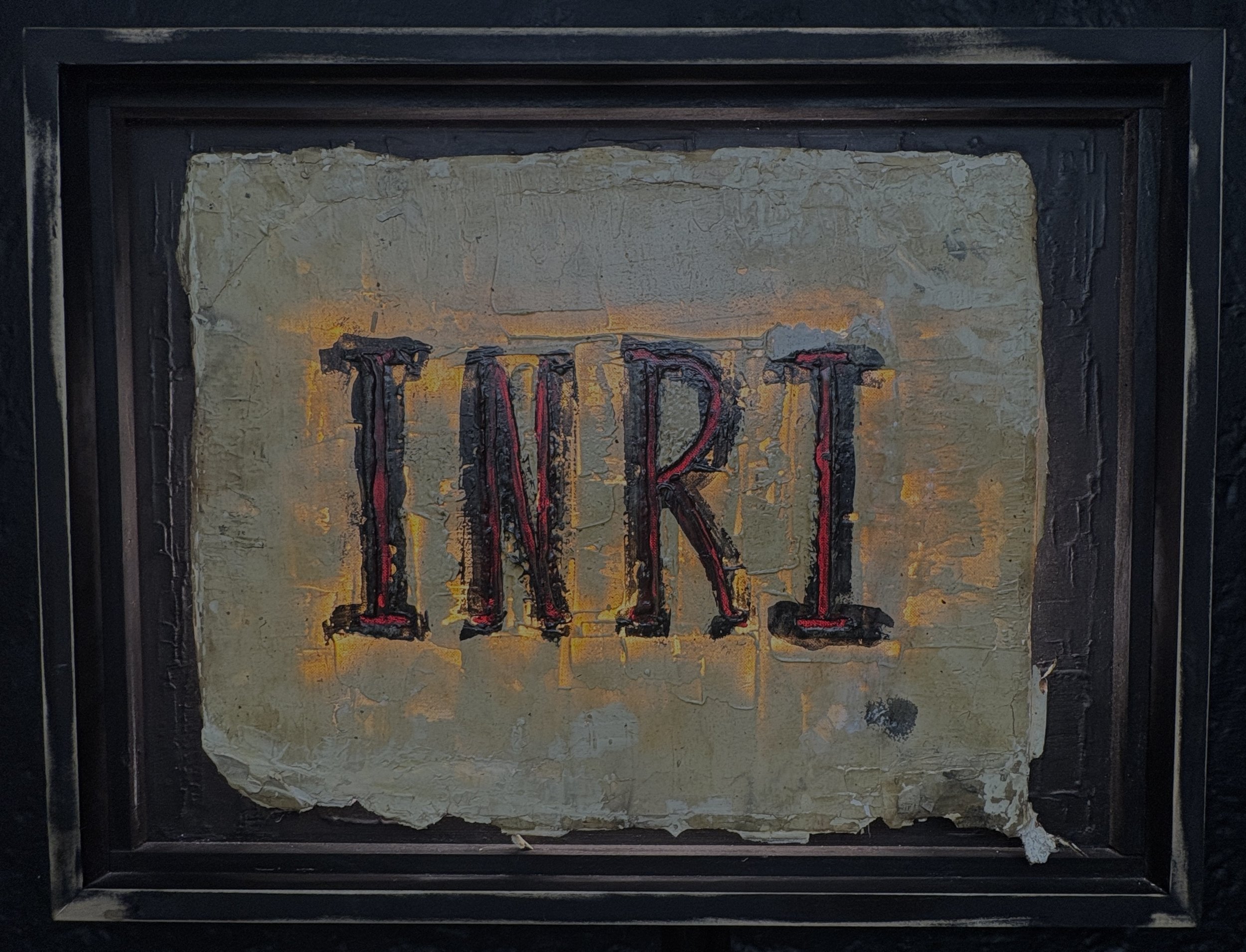 INRI Small Floating canvas (#30)