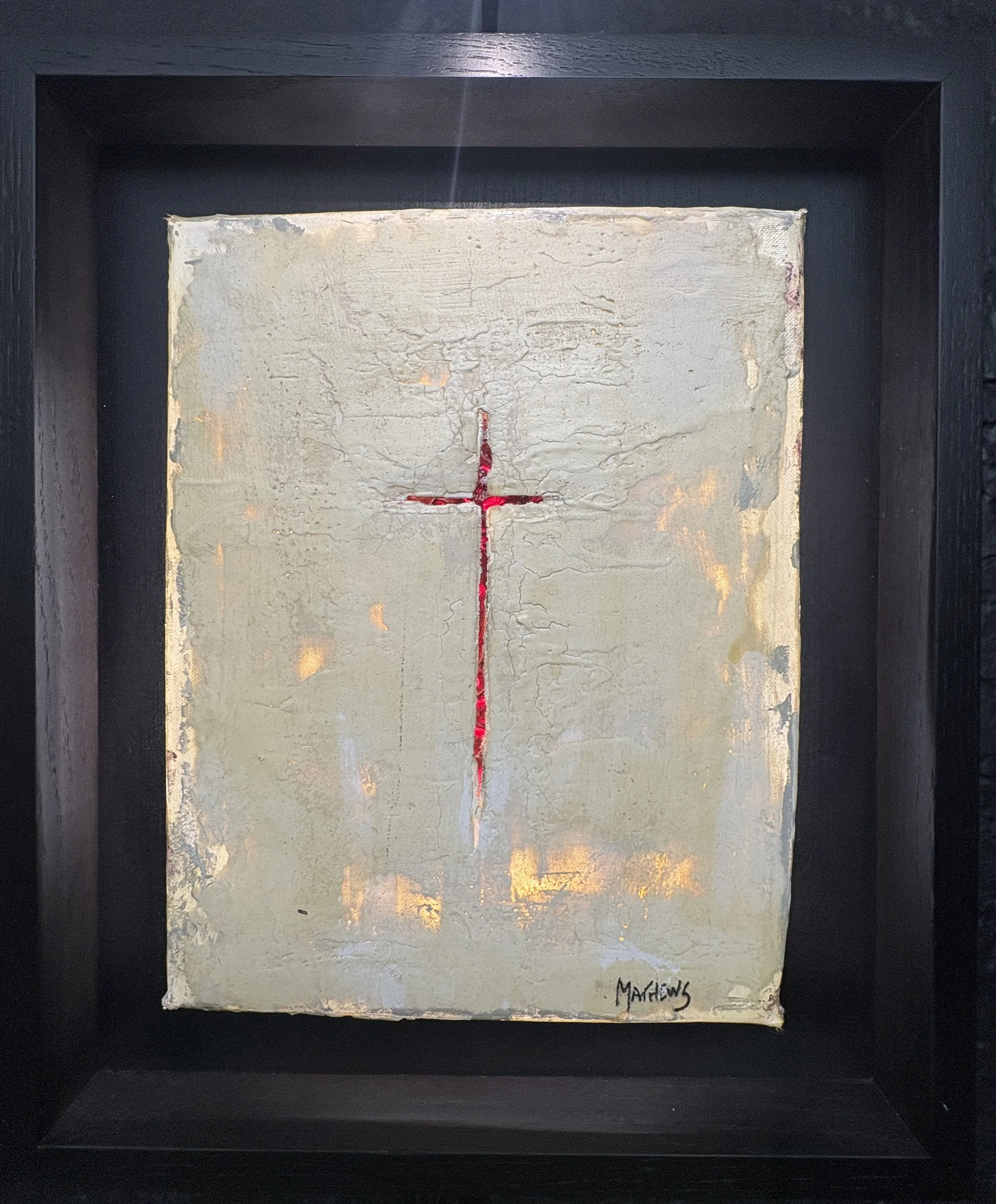 Red Cross small w/red backing (#17)