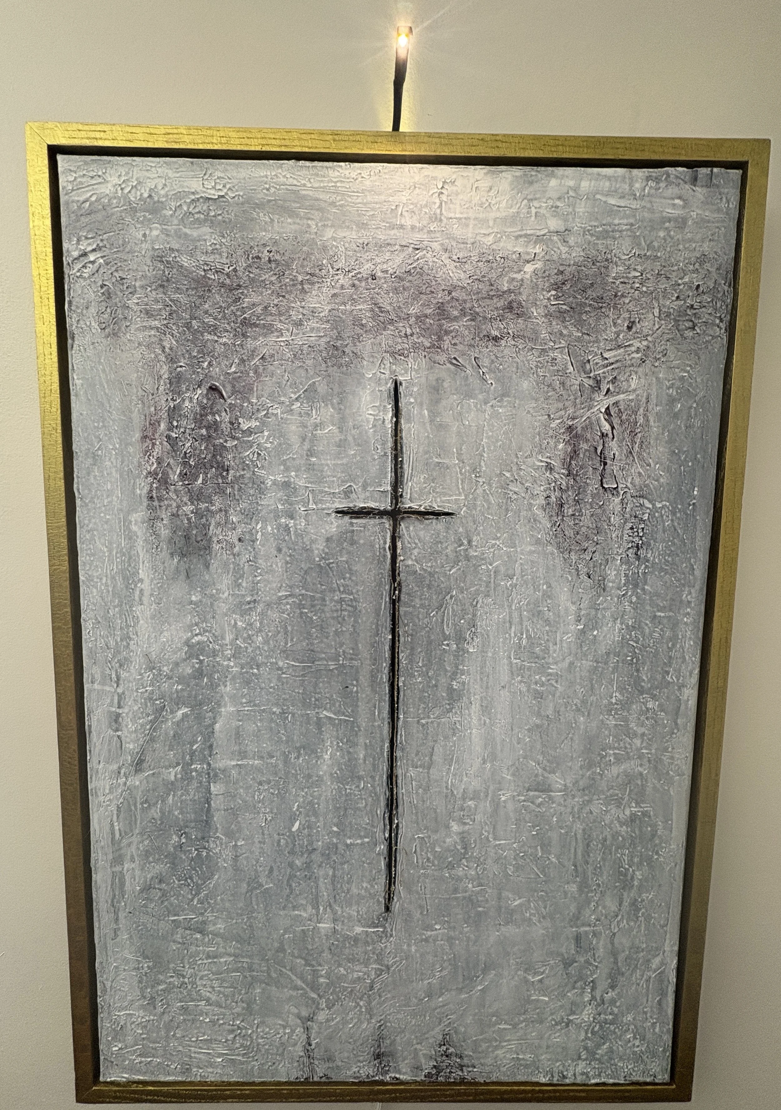 Single Cross Hysopp/grey (#12) 
