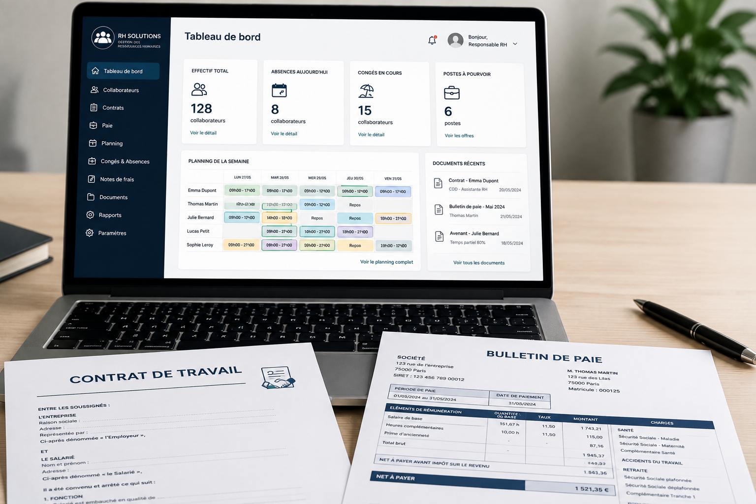 Assistance à la Gestion des Paies et du Personnel