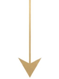 Yellow arrow pointing downward