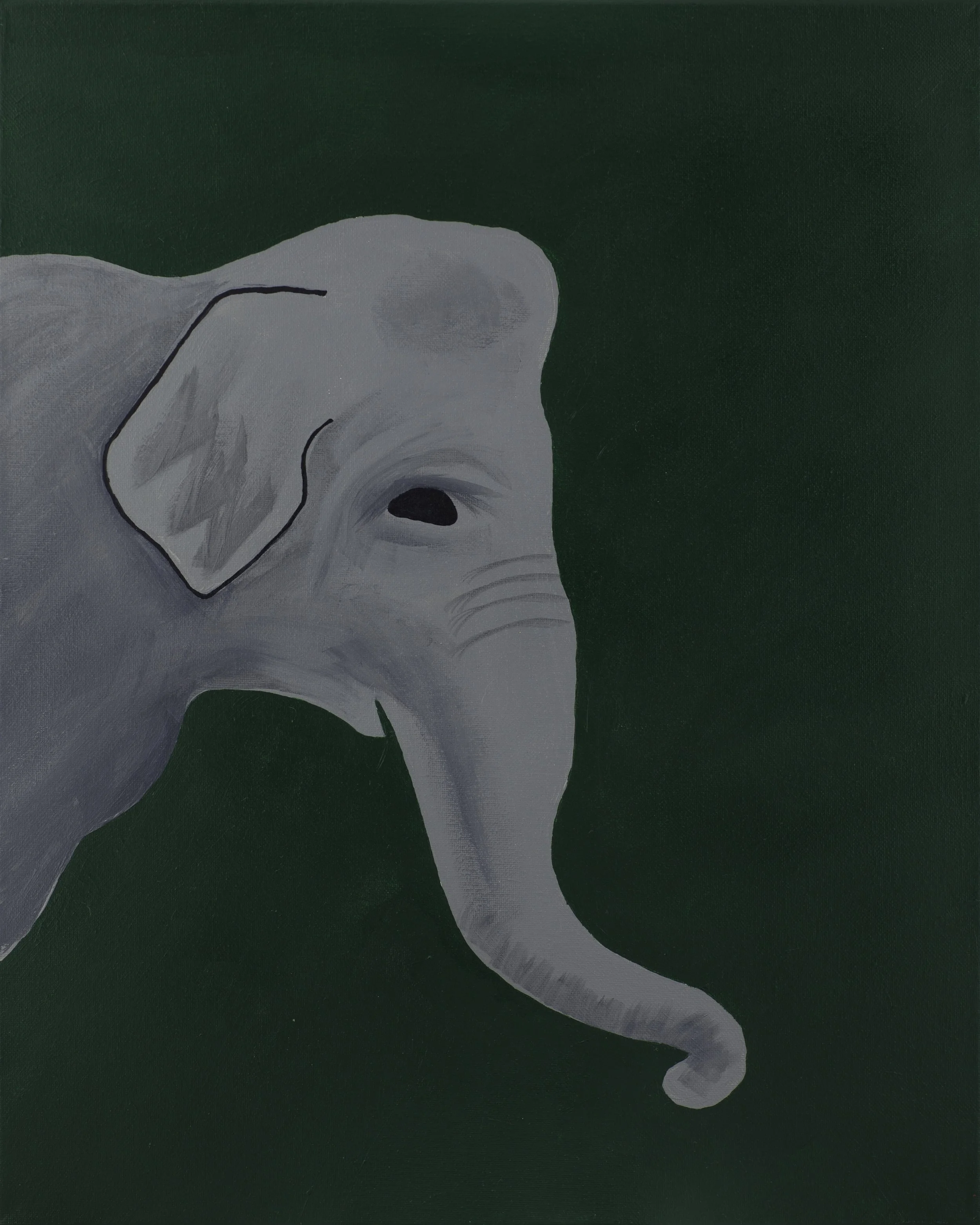 Elephant on Green