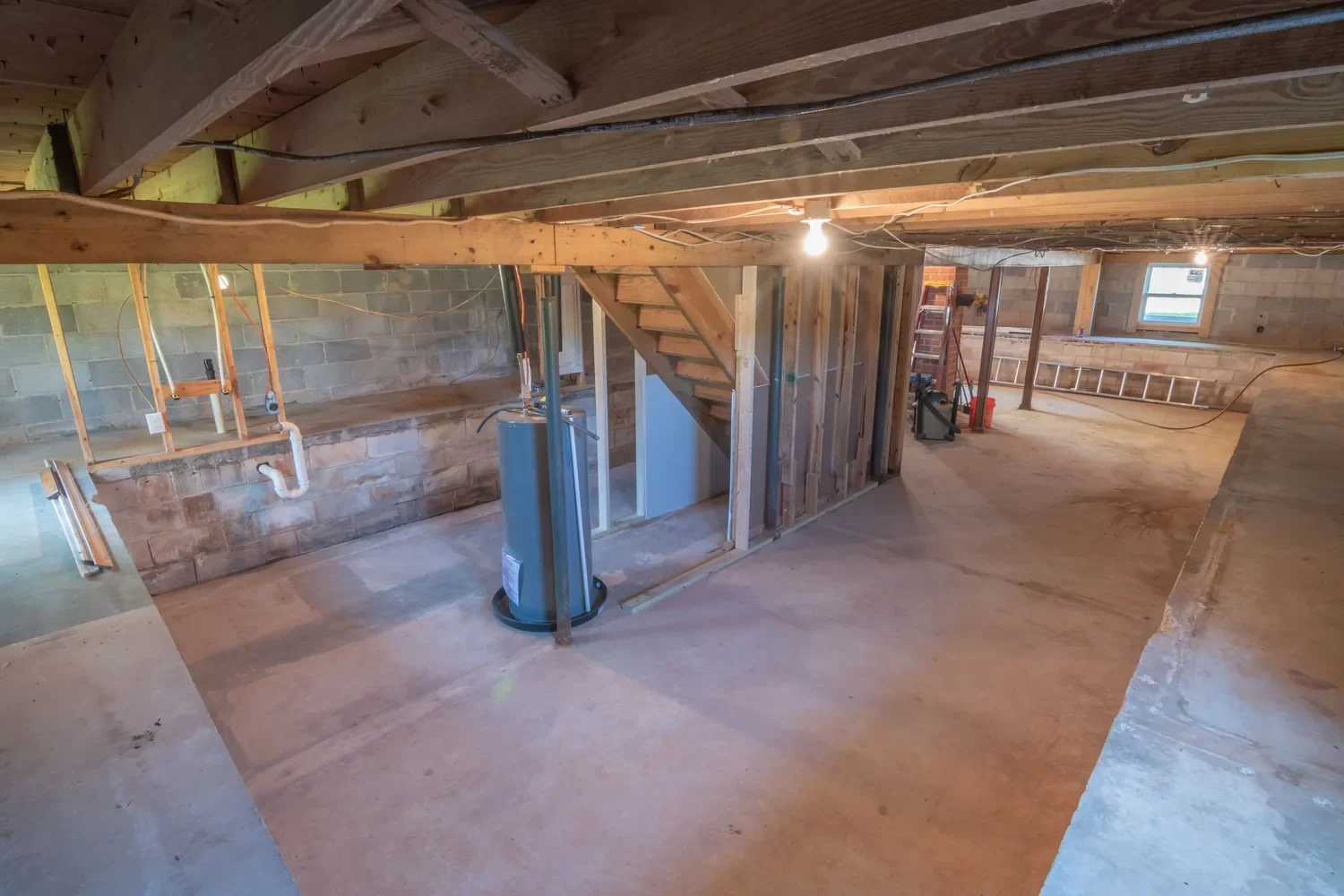 Basement and foundation structure