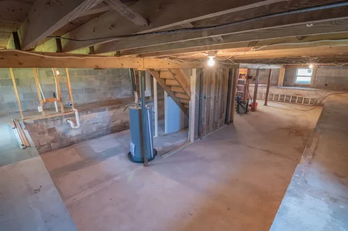 Basement and foundation inspection