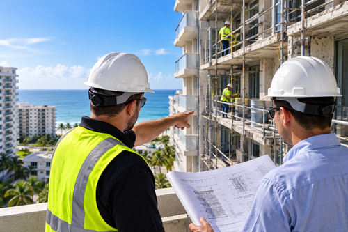 Project manager leading an engineering team