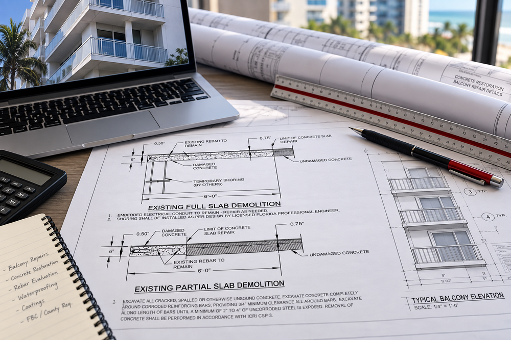 Structural engineering plans and construction documents
