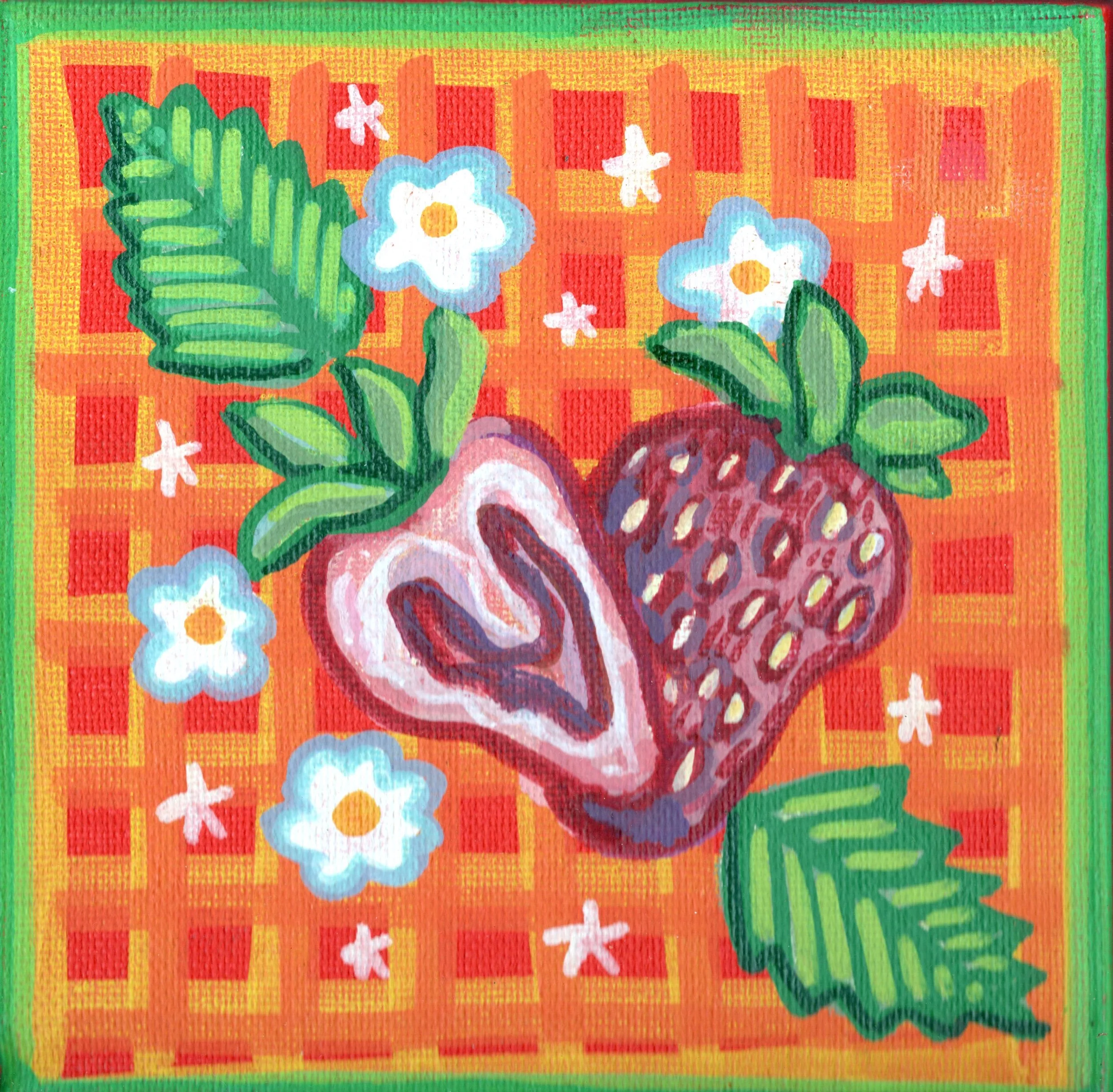 Strawberries (retro)