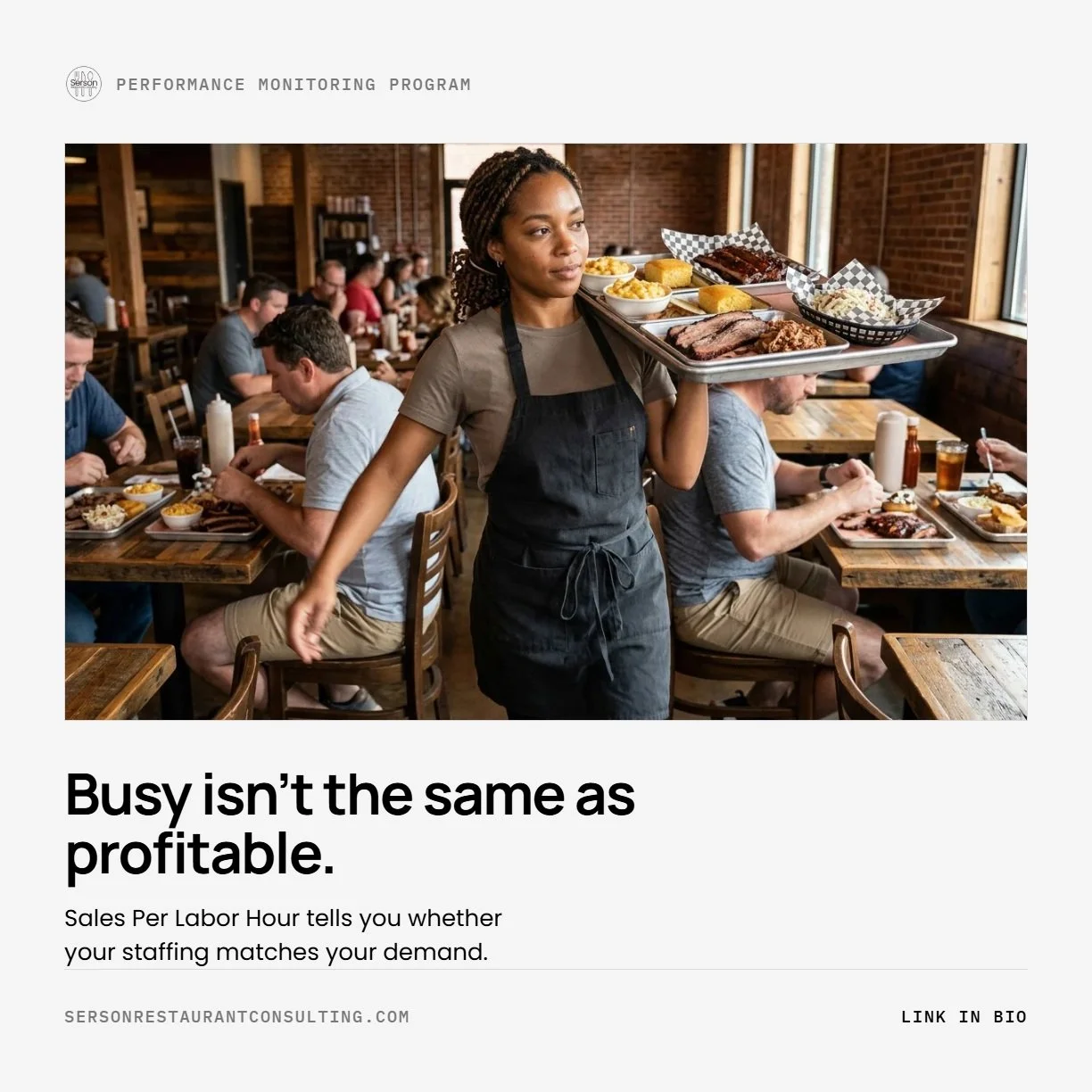 Busy isn&rsquo;t the same as profitable.

A full dining room doesn&rsquo;t automatically mean a good night on paper. Sales Per Labor Hour (SPLH) tells you whether your staffing actually matches your demand, and it&rsquo;s one of the simplest numbers 