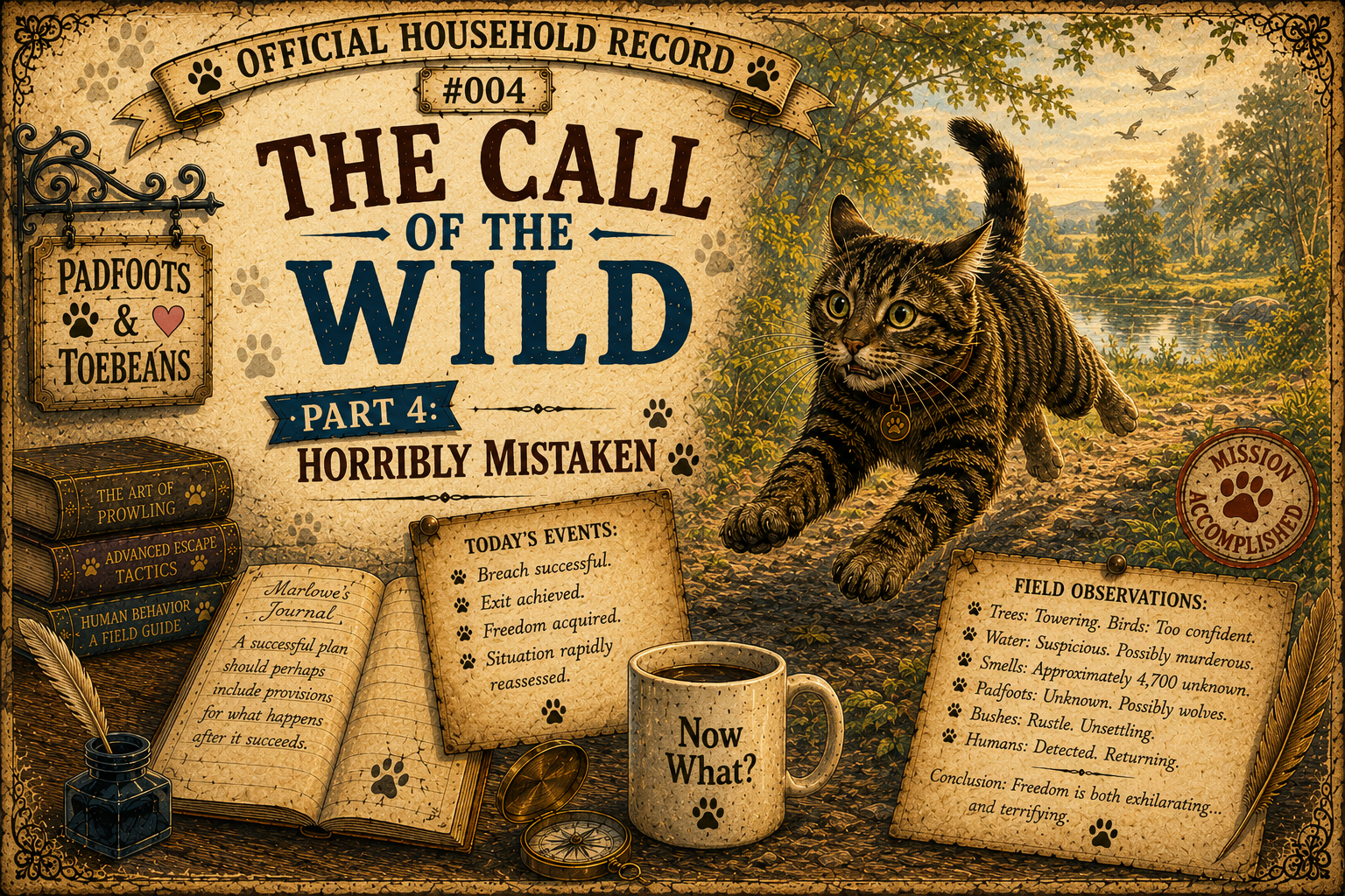 The Adentures of PadFoots &amp; ToeBeans - Official Household Record #004 - Part IV