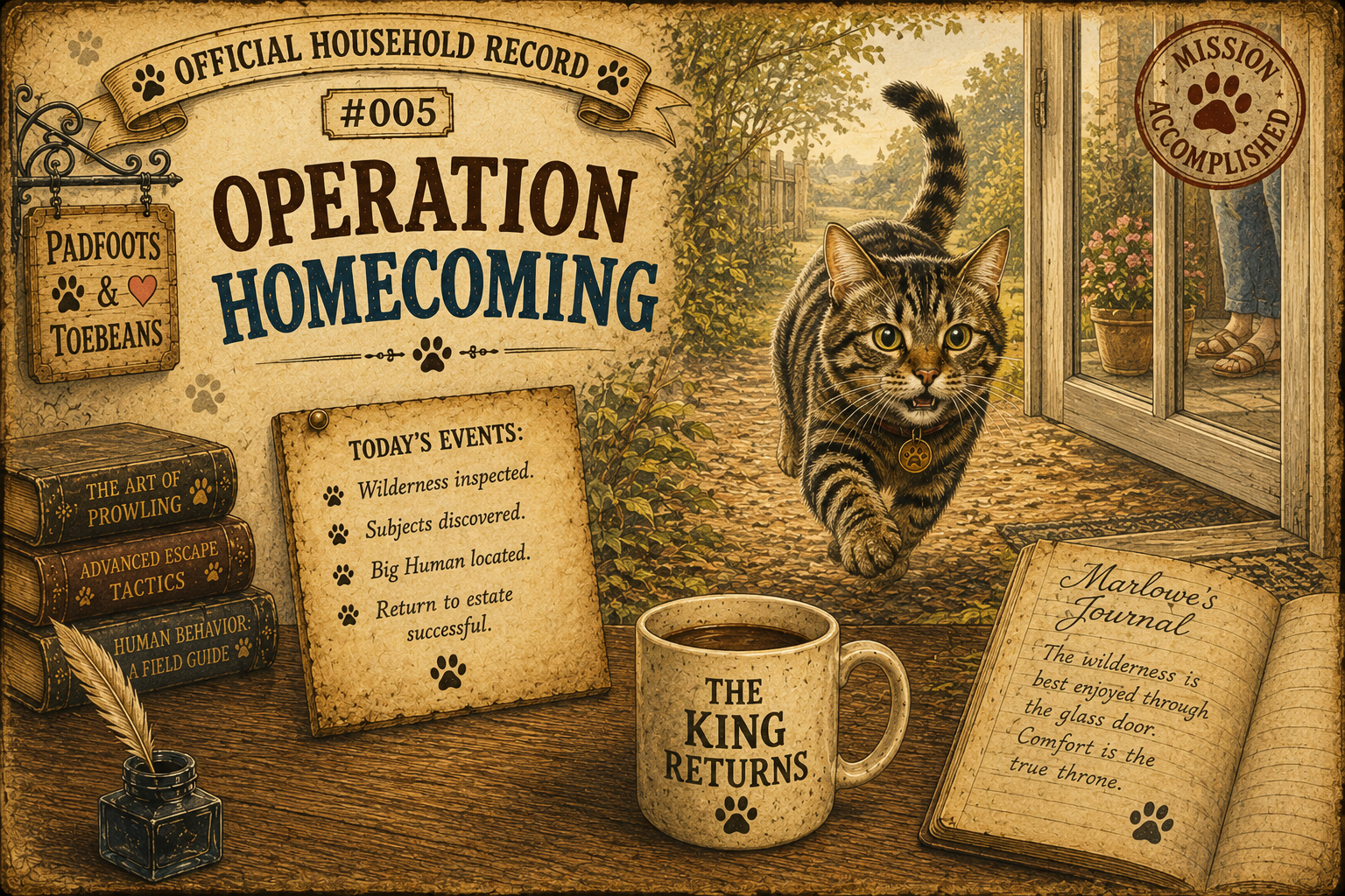 The Adventures of PadFoots &amp; ToeBeans - Official Household Record #005