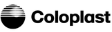 Coloplast logo in black color.